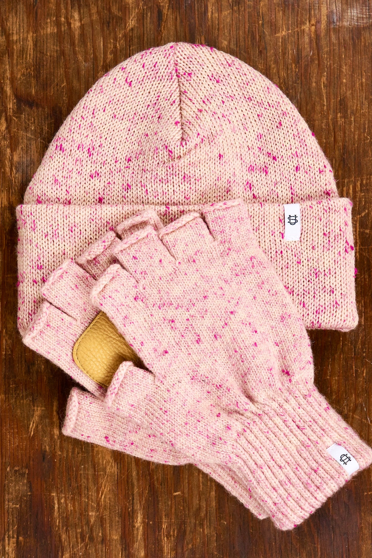 The U.S. Winter Ready Set Cherry Blossom Tweed Ragg Wool