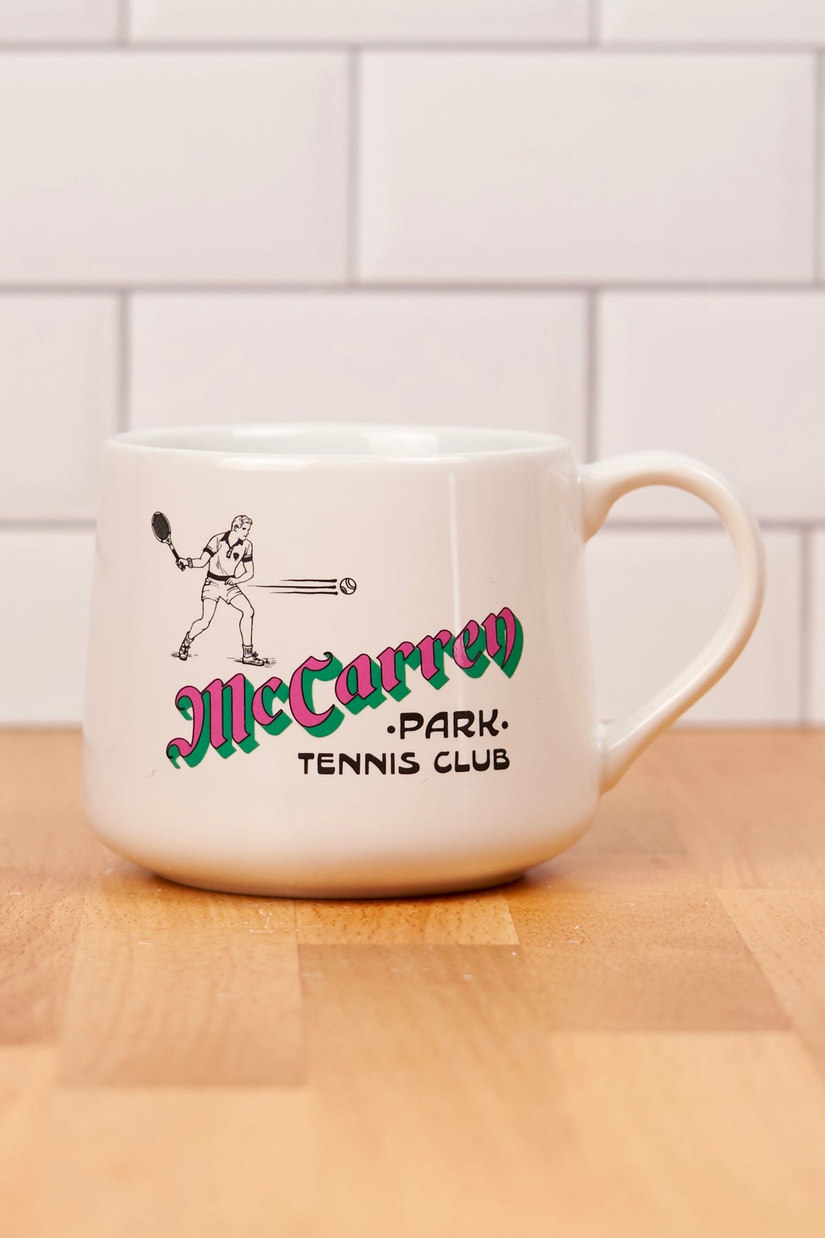 Upstate Stock x Created.co 12oz Ceramic Mug - McCarren Tennis Club