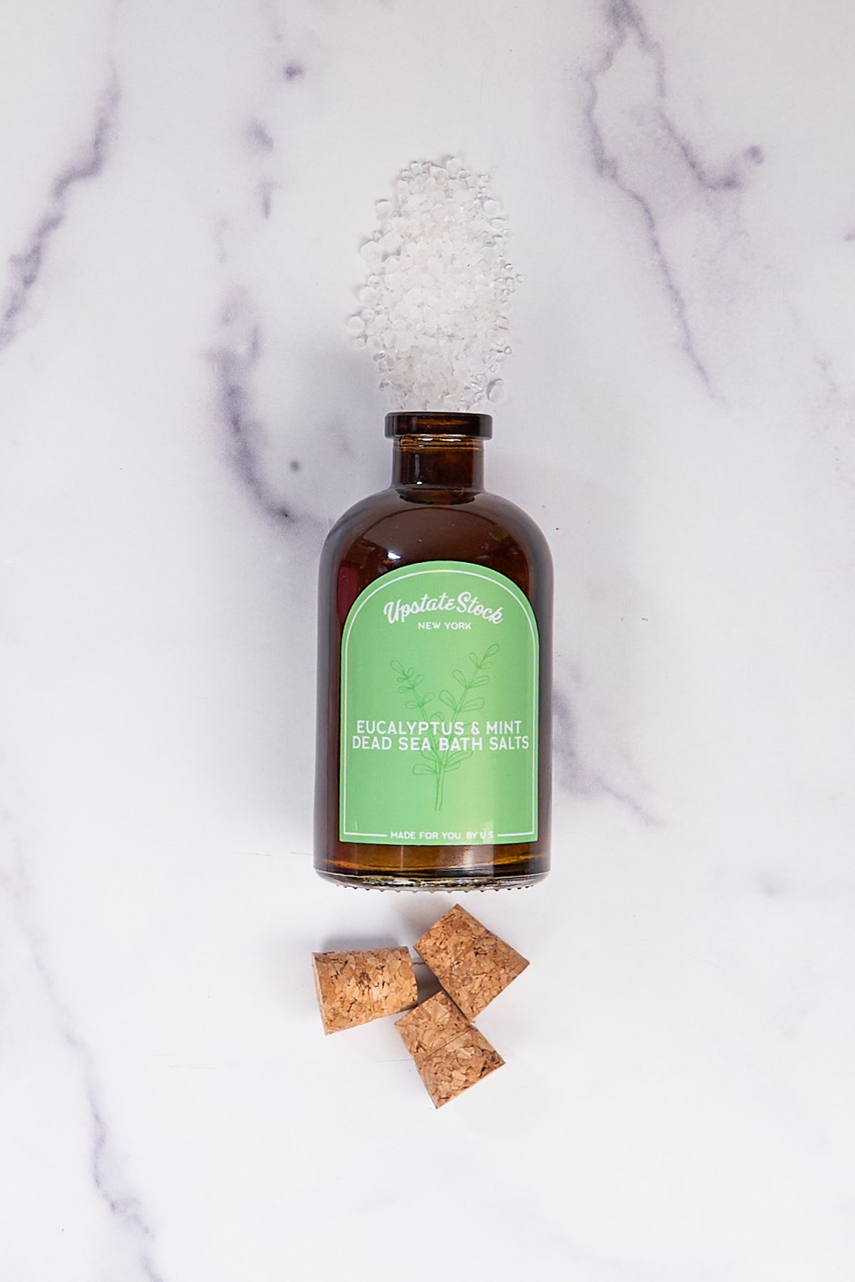 Eucalyptus & Mint Dead Sea and Epsom Bath Salts Mix - 10oz & 16oz