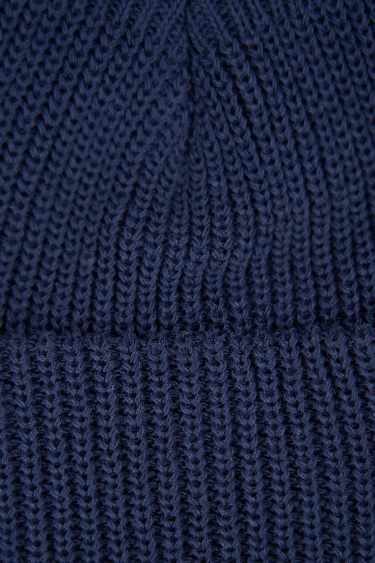 Navy Upcycled Cotton Watchcap