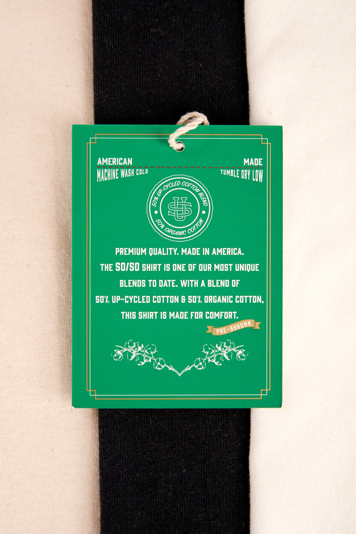 The 50/50 Shirt - CLASSIC TEE - Bleached White