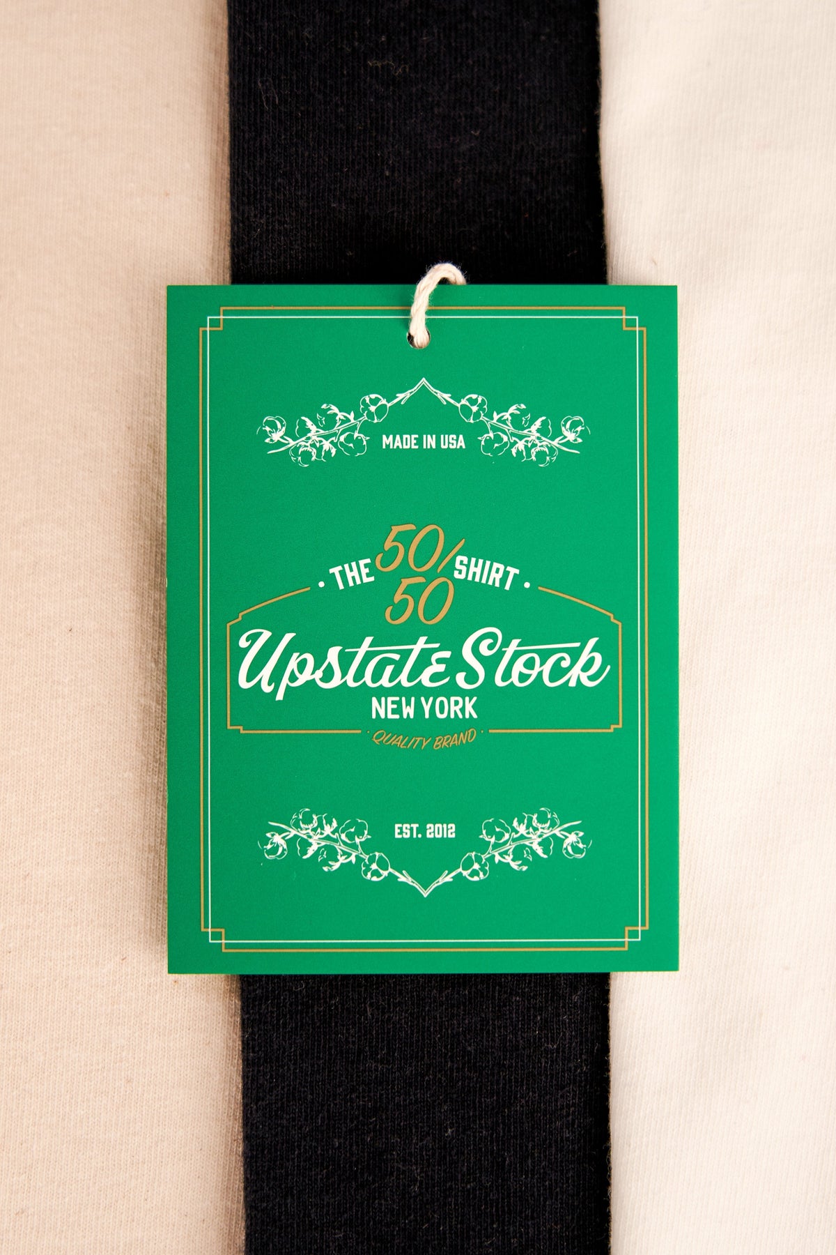 The 50/50 Shirt - POCKET TEE - Piece Dyed Black