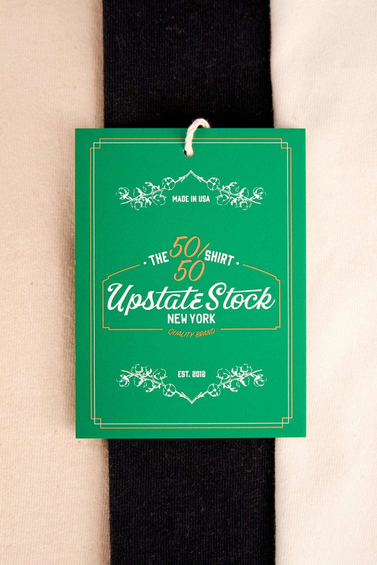 The 50/50 Shirt - POCKET TEE - Bleached White