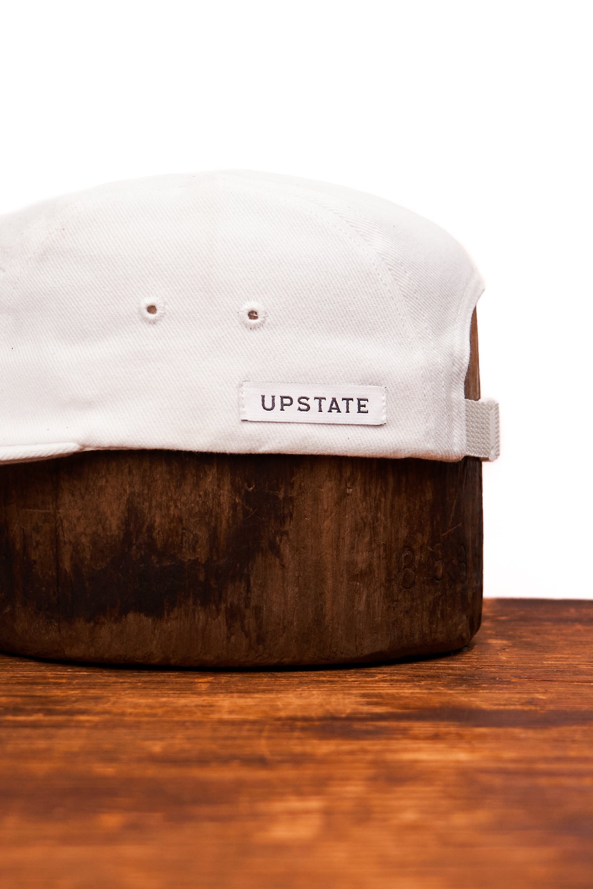 5-Panel Camper Hat - ARCH LOGO - WHITE
