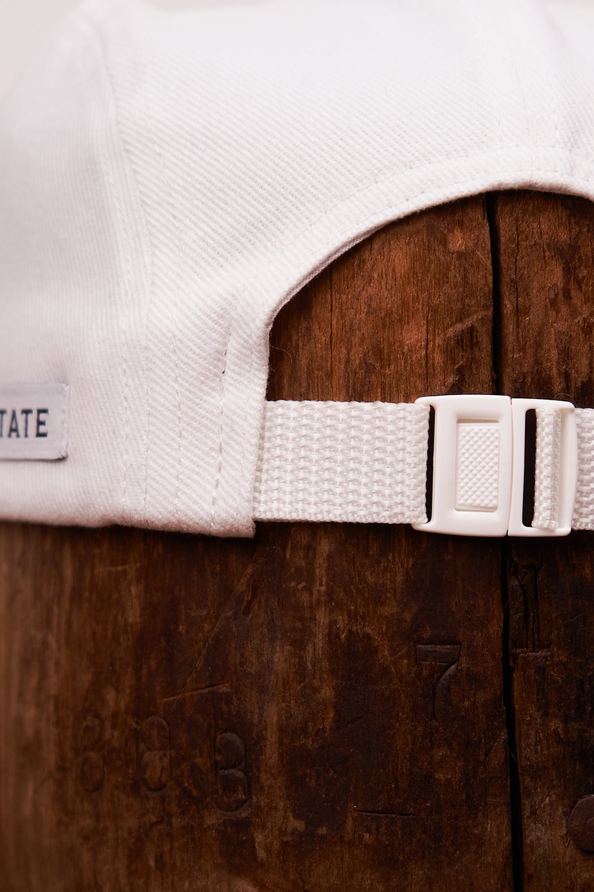 5-Panel Camper Hat - ARCH LOGO - WHITE