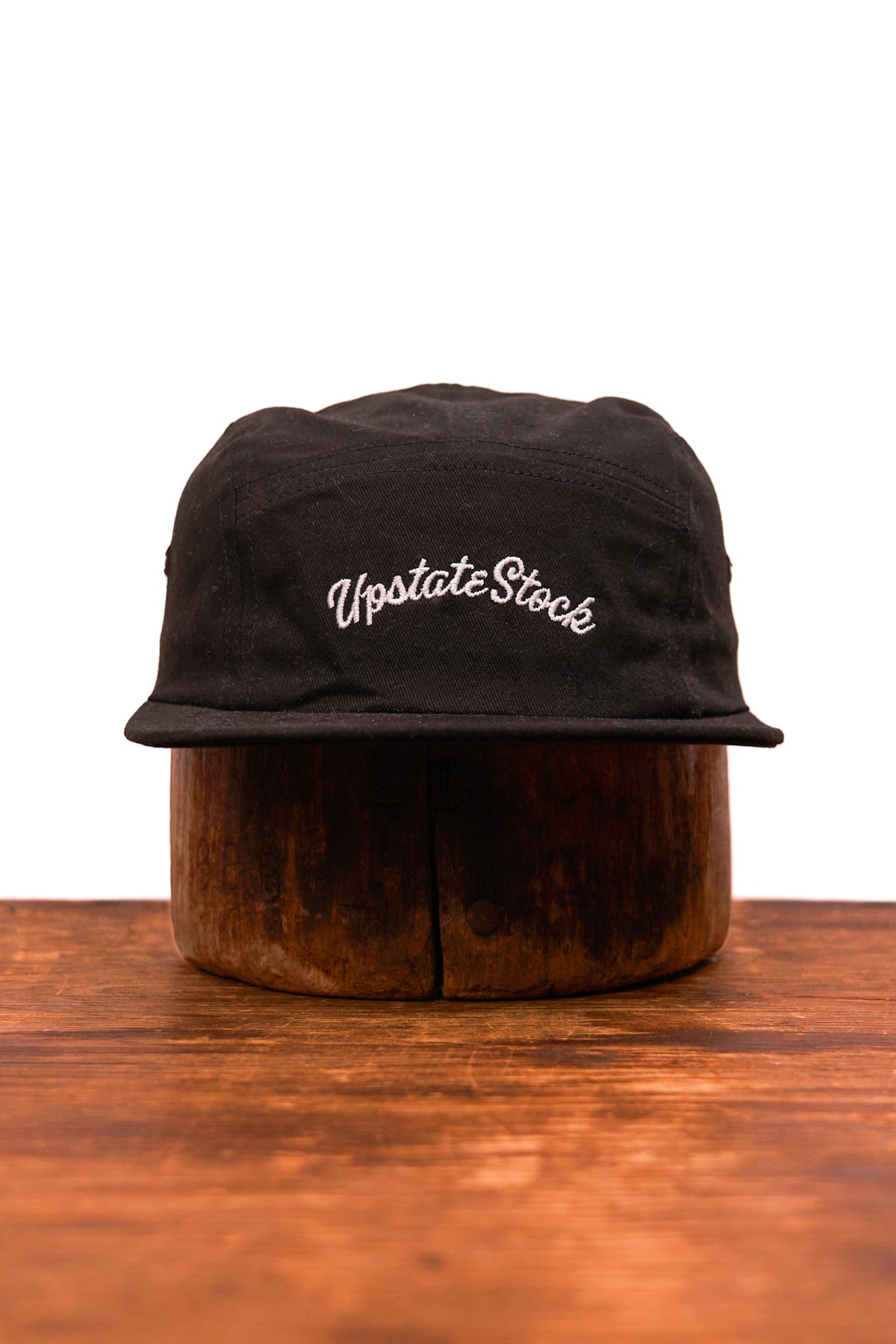 5-Panel Camper Hat - ARCH LOGO - BLACK