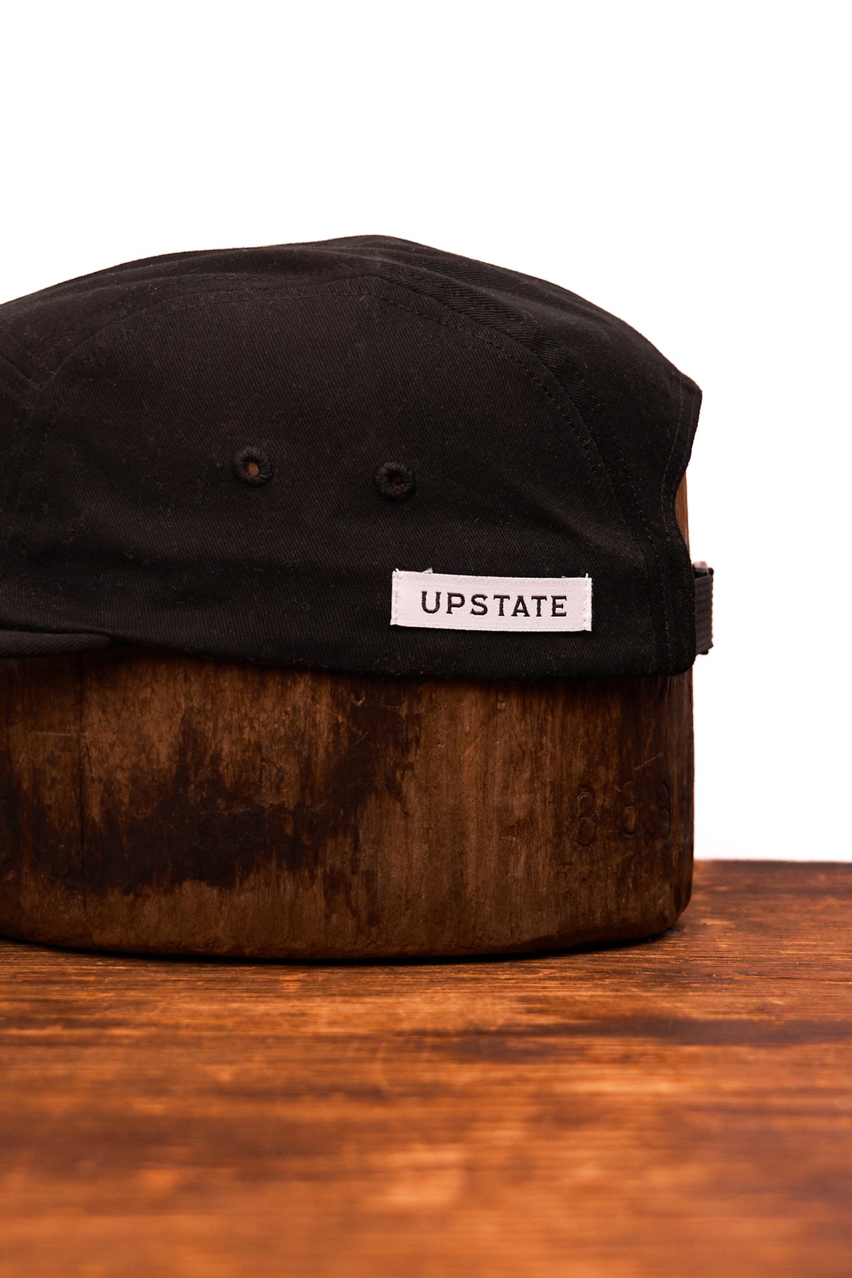 5-Panel Camper Hat - ARCH LOGO - BLACK