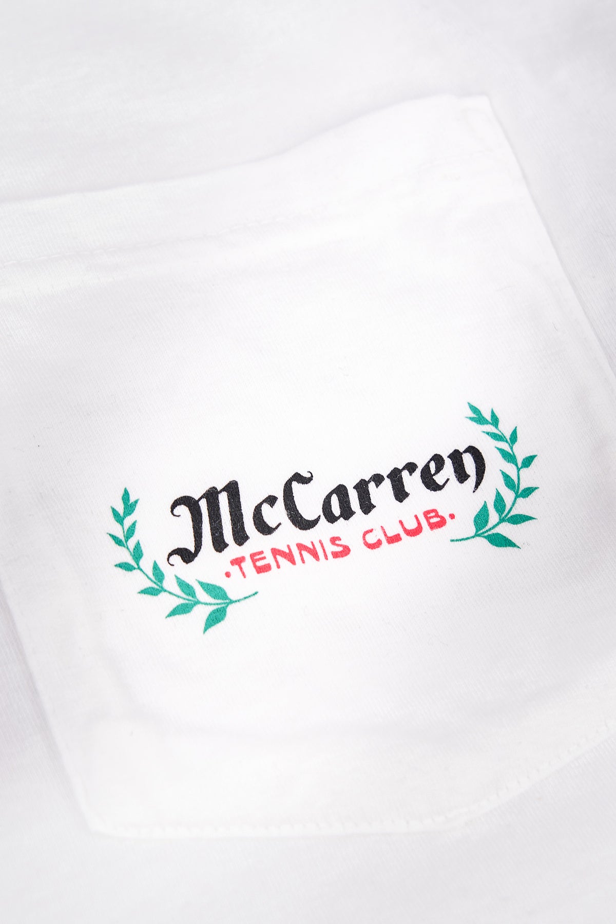 The American Cotton Pocket Tshirt - MCCARREN TENNIS CLUB