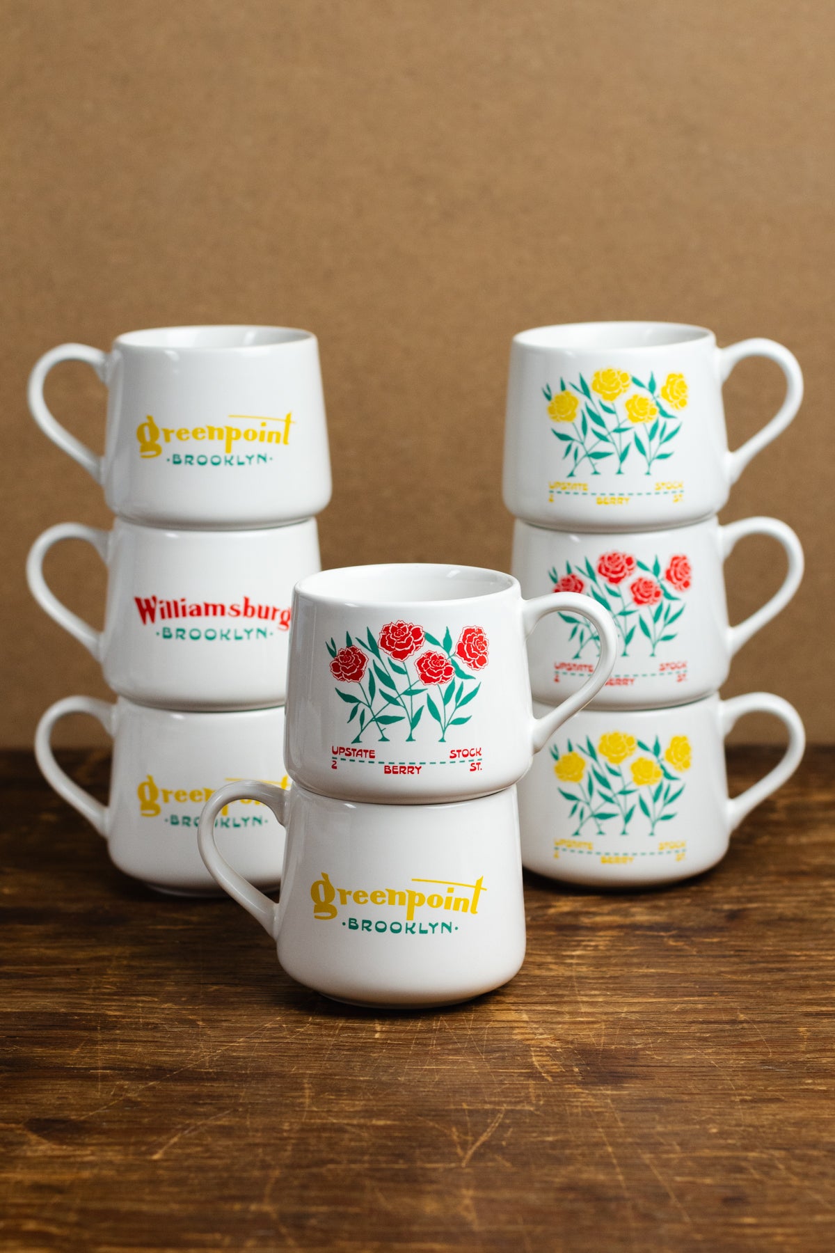 Upstate Stock x Created.co 12oz Ceramic Mug - Greenpoint