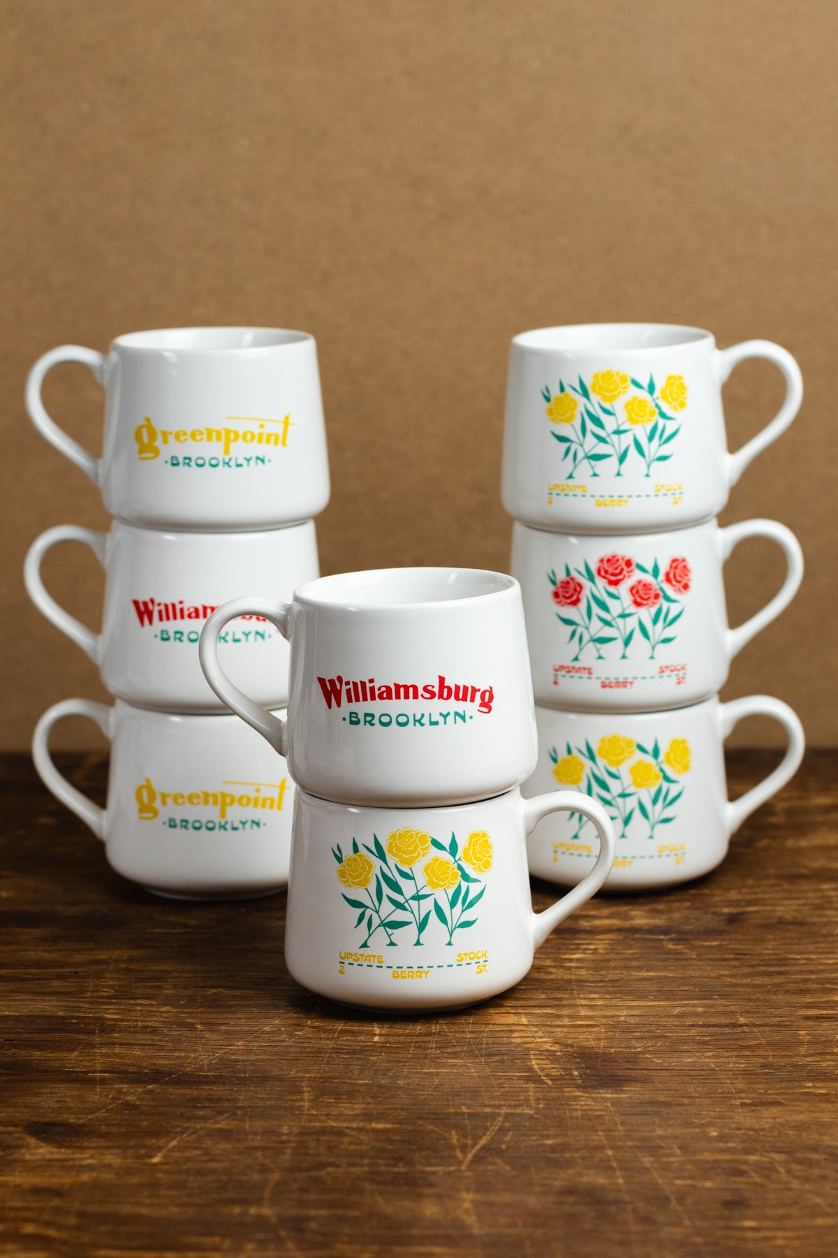 Upstate Stock x Created.co 12oz Ceramic Mug - Williamsburg