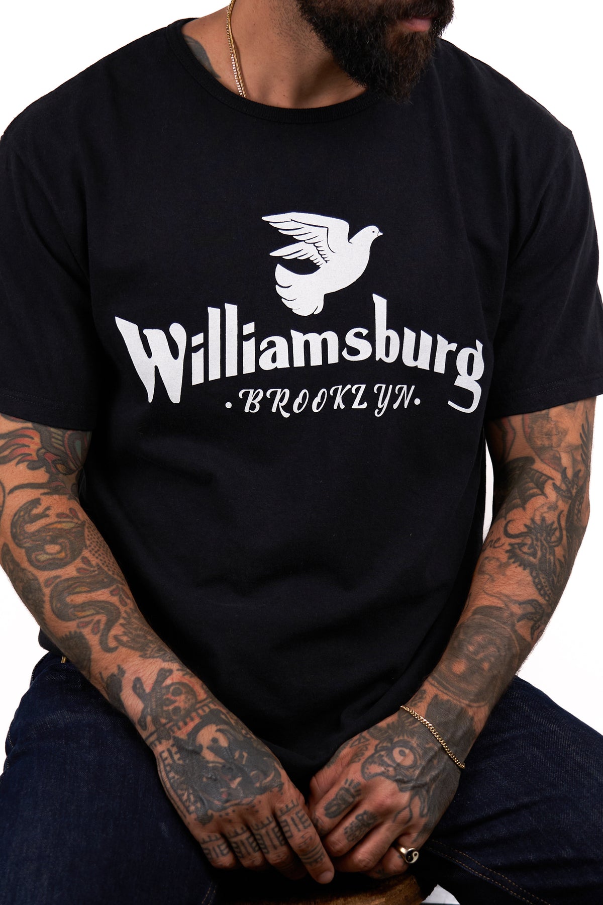 The 50/50 Shirt - CLASSIC TEE - Williamsburg Dove