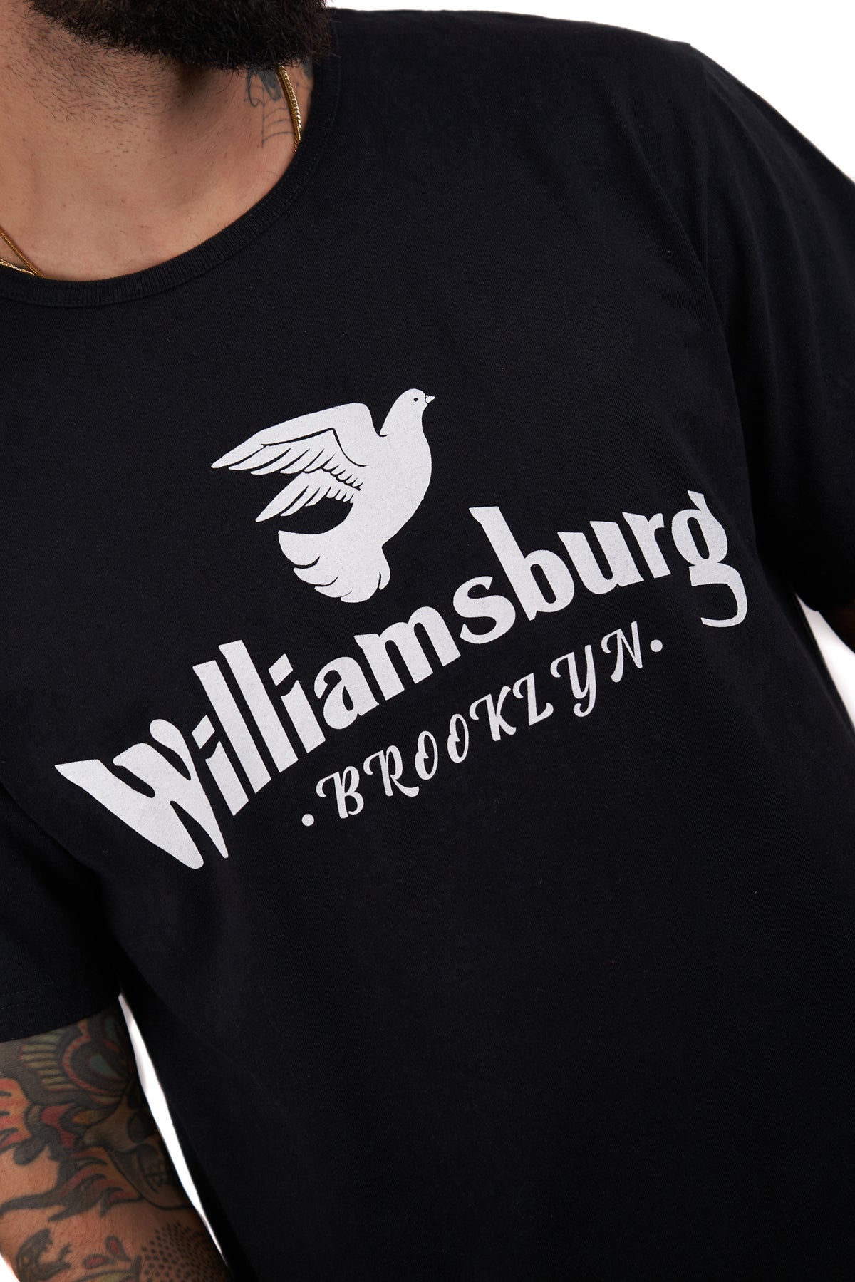 The 50/50 Shirt - CLASSIC TEE - Williamsburg Dove