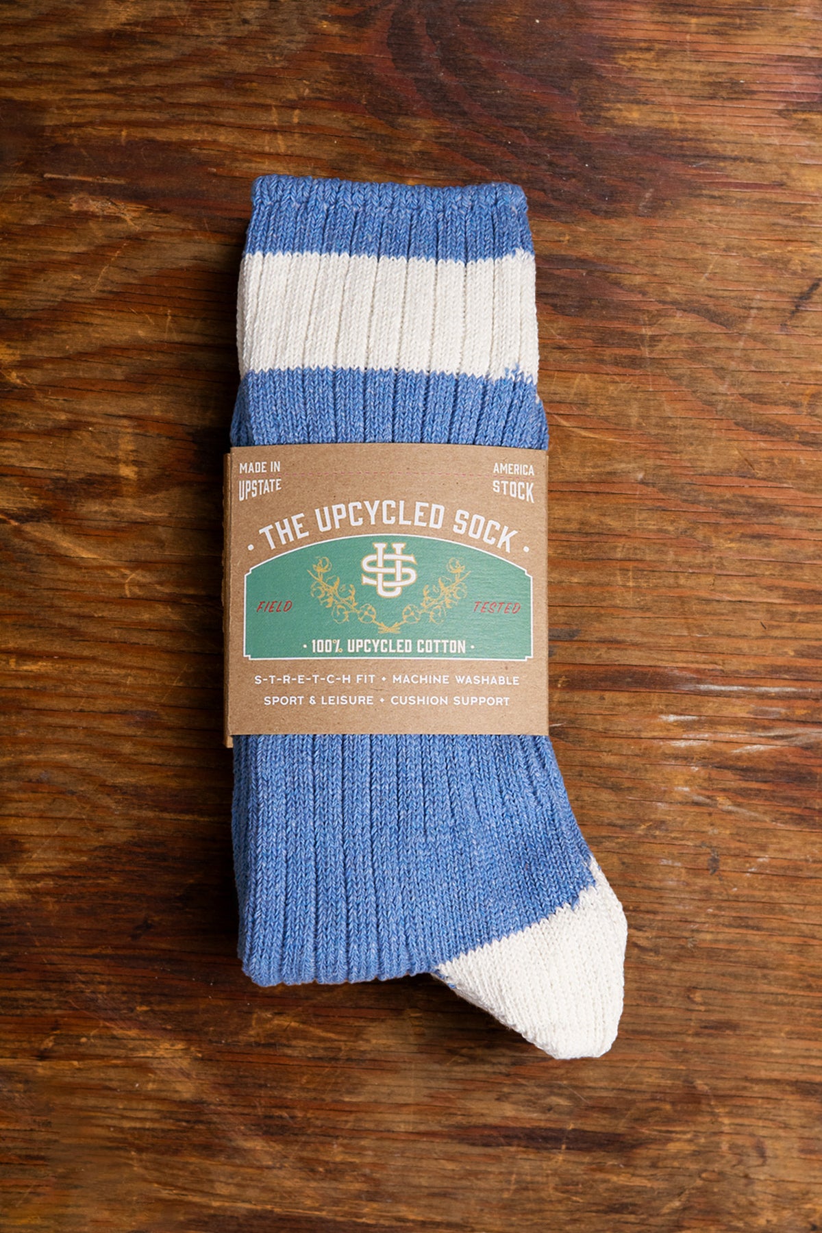 NEW The Upcycled Sock - Cerulean Blue