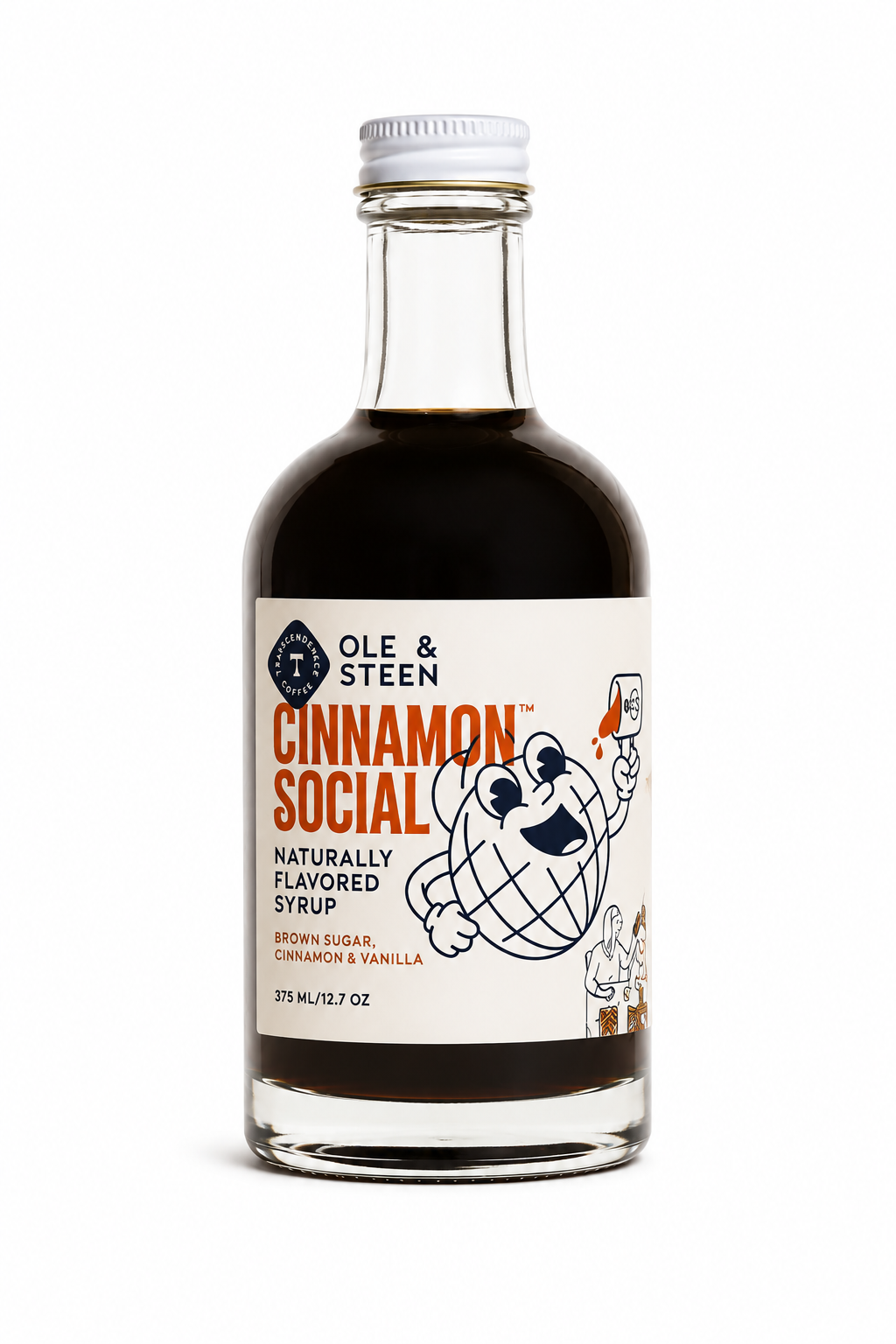 Transcendence Coffee - Cinnamon Social™ Syrup: Ole & Steen x