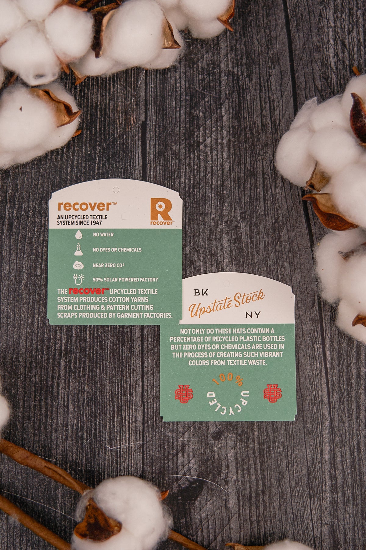 Blackout Easy Fit Fine Gauge Upcycled Cotton Beanie - S/M and L/XL