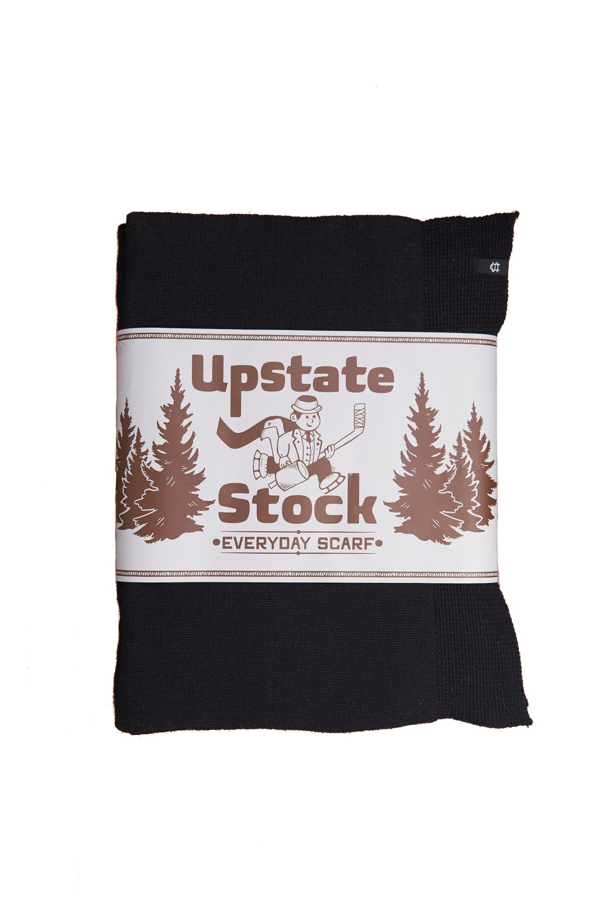 NEW Black Merino Wool and Recycled Poly PET Scarf