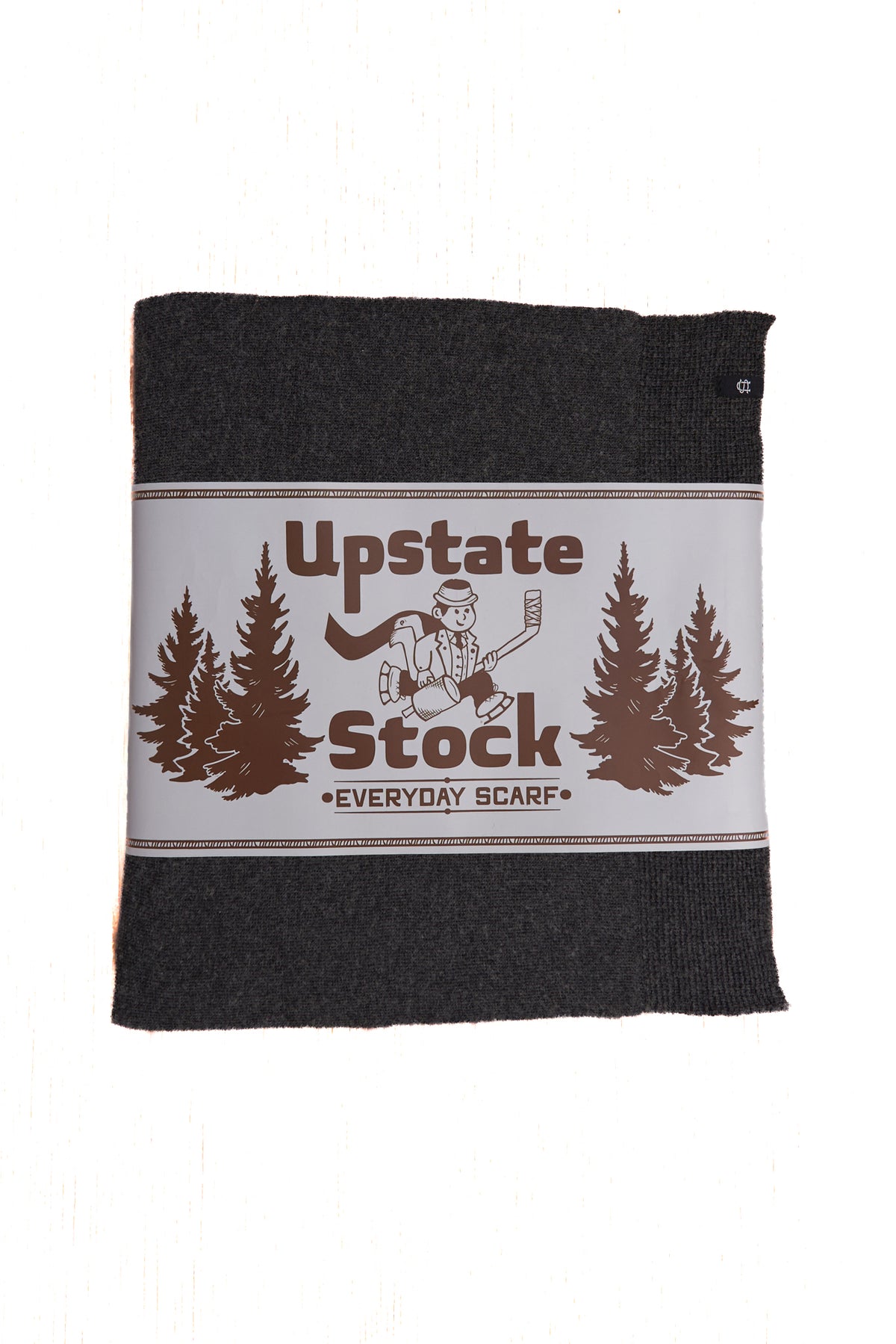 NEW Charcoal Merino Wool and Recycled PET Everyday Scarf