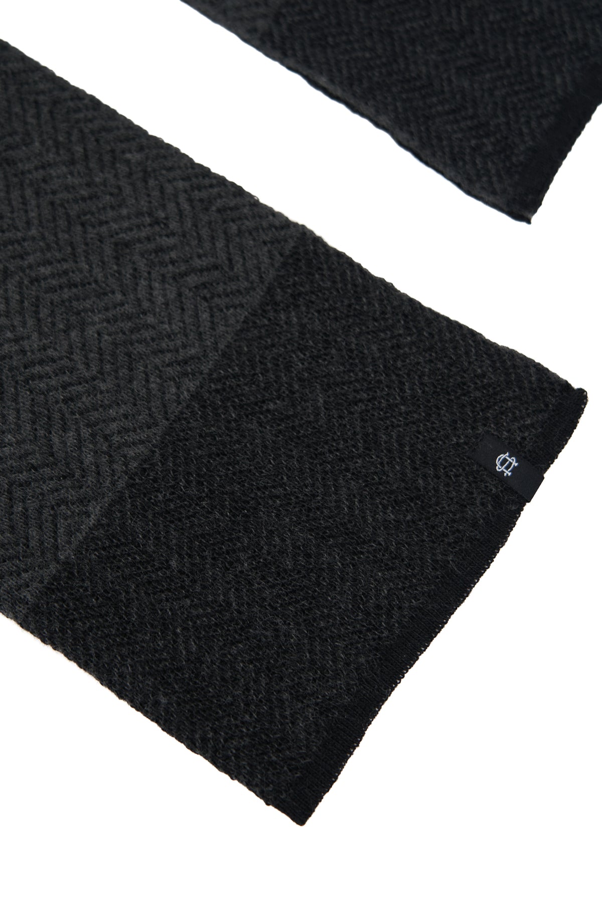 NEW Black Merino Wool and Recycled PET - Terminal 4 Scarf