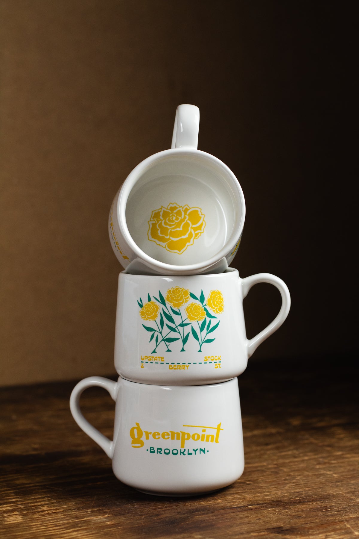 Upstate Stock x Created.co 12oz Ceramic Mug - Greenpoint