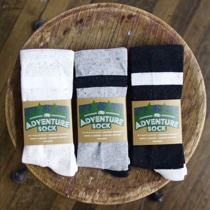 Confetti, Blackout, Grey Fleck HAT + SOCK Combo Pack