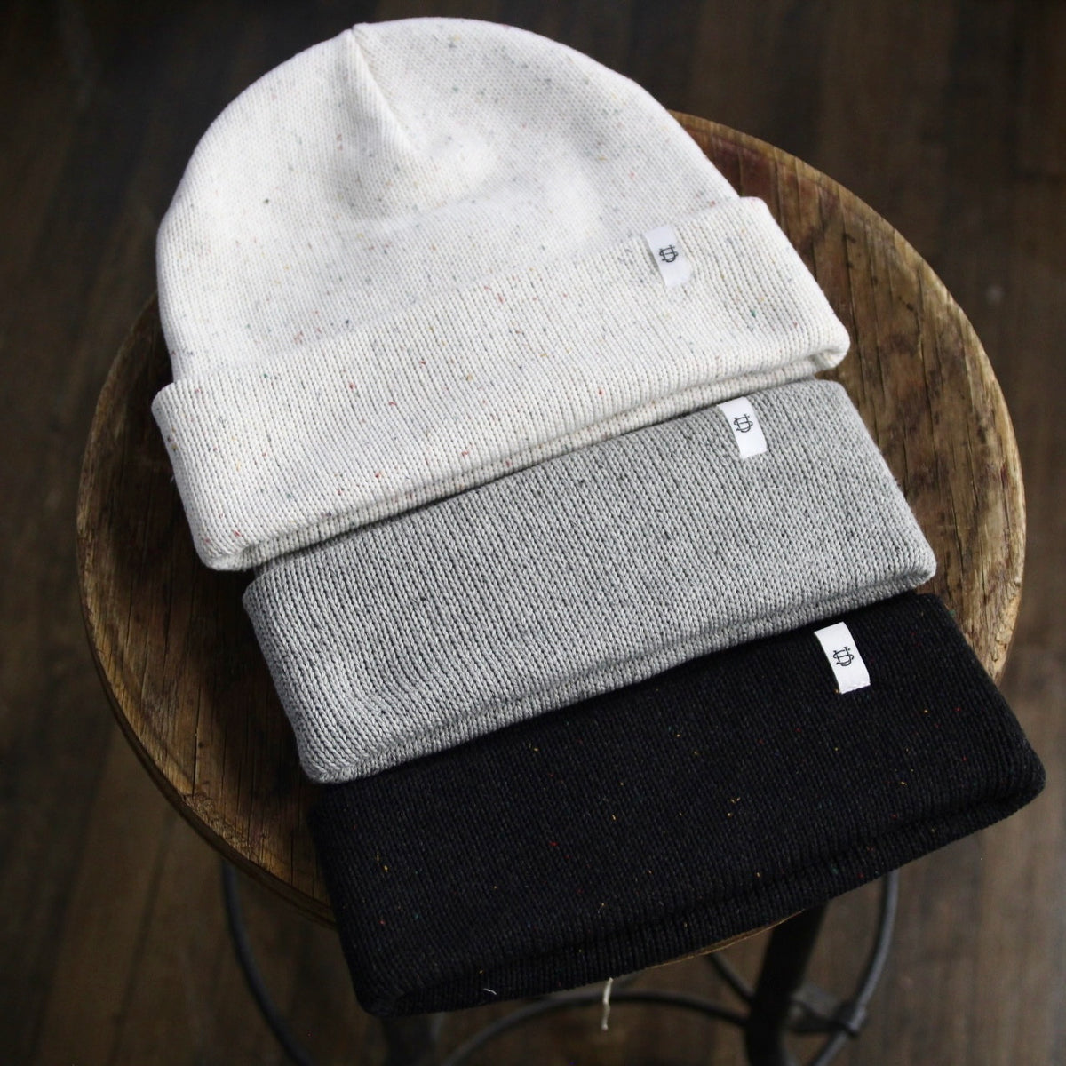 Confetti, Blackout, Grey Fleck HAT + SOCK Combo Pack