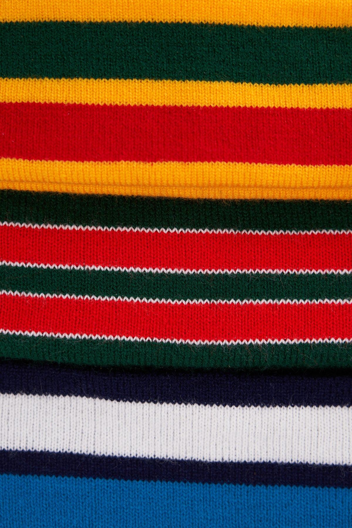 Jacquard Embroidered Beanie - NY BLUE