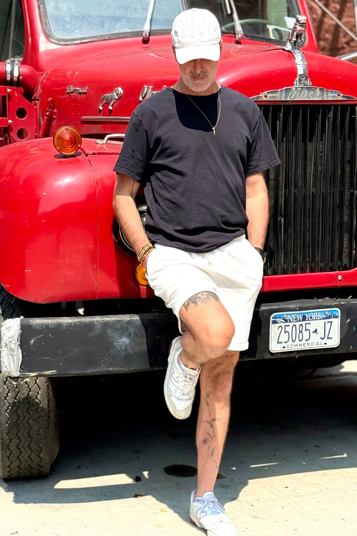 The Standard Short Upcycled Cotton Terry  - Confetti