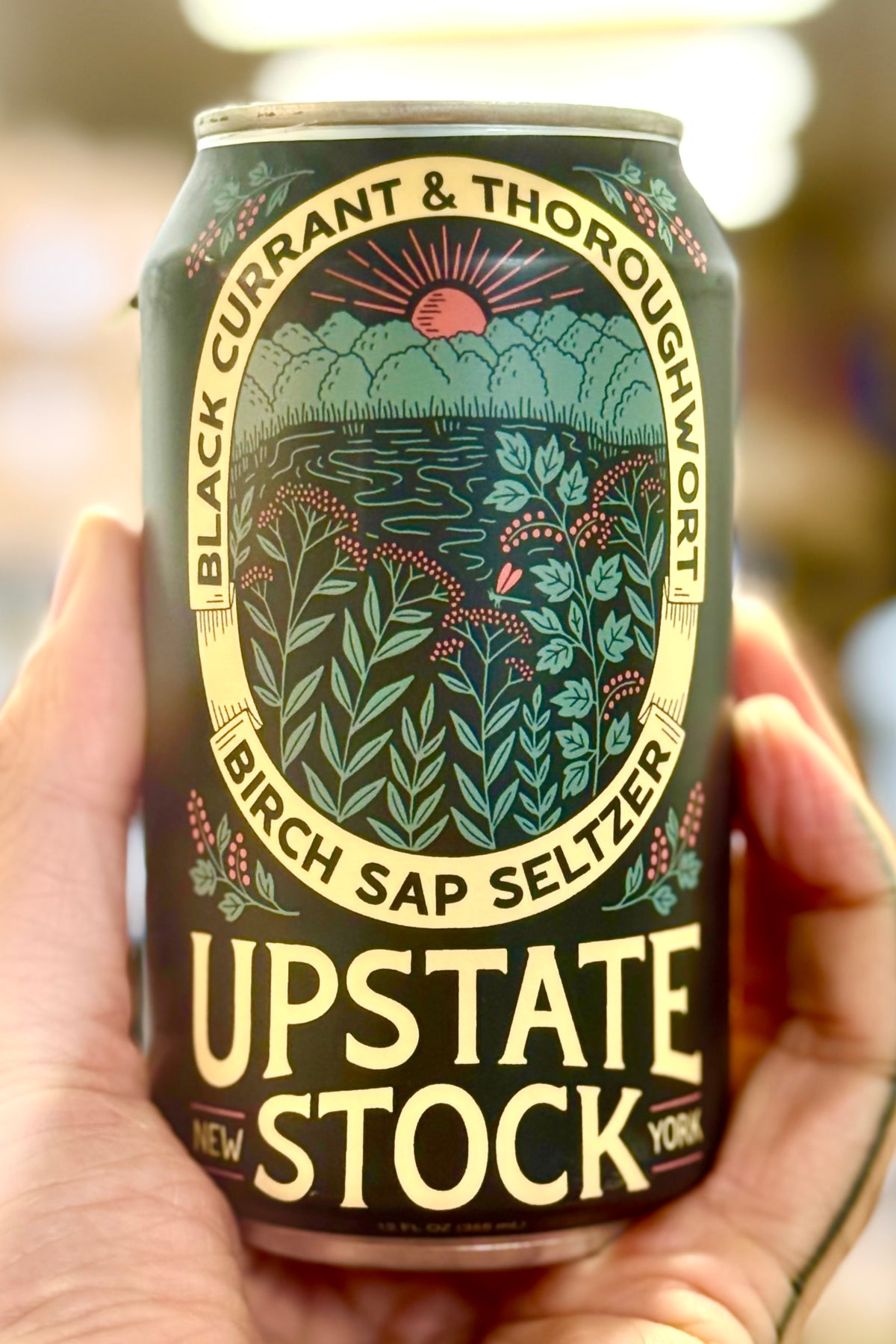 Blackcurrant & Thoroughwort Birch Sap Seltzer