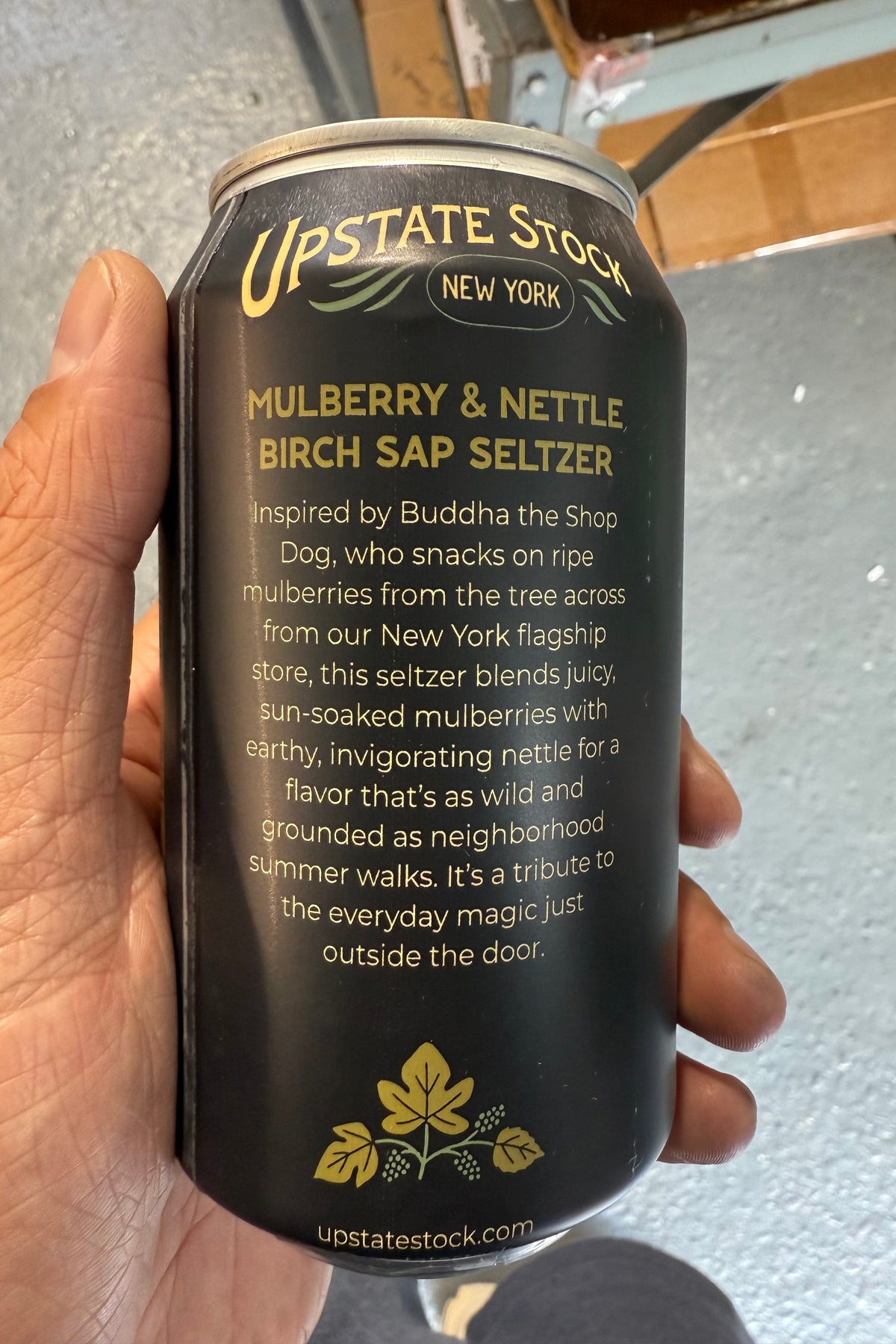 Mulberry & Nettle Birch Sap Seltzer