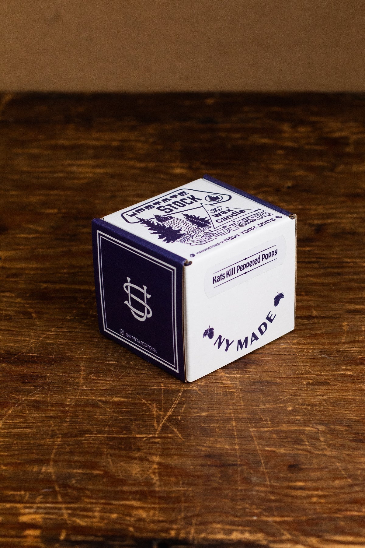 Sawkill Greenleaf - NY Made Coconut Wax Candle - Clear