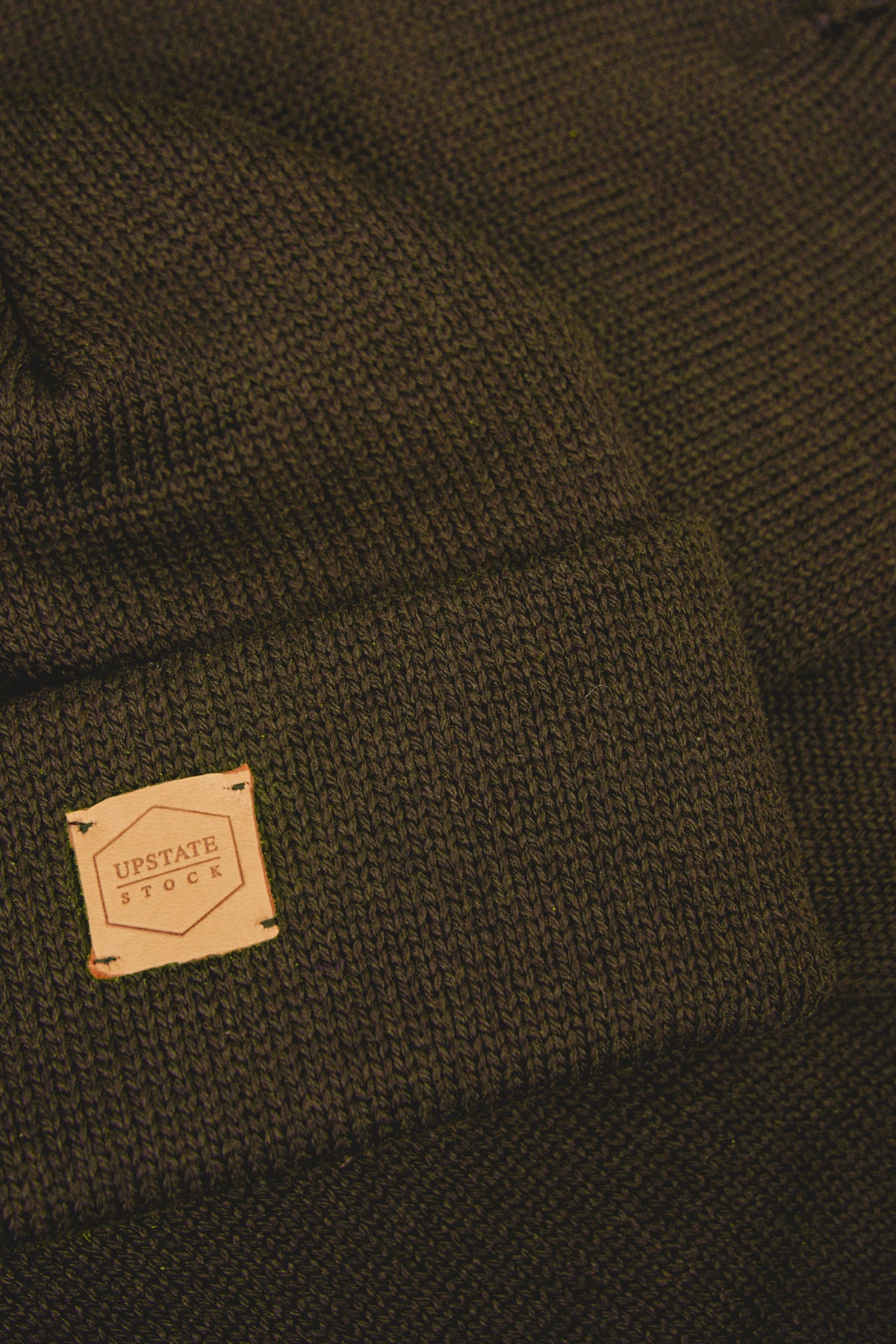 Moss Yarn Dyed Super Fine Merino Beanie