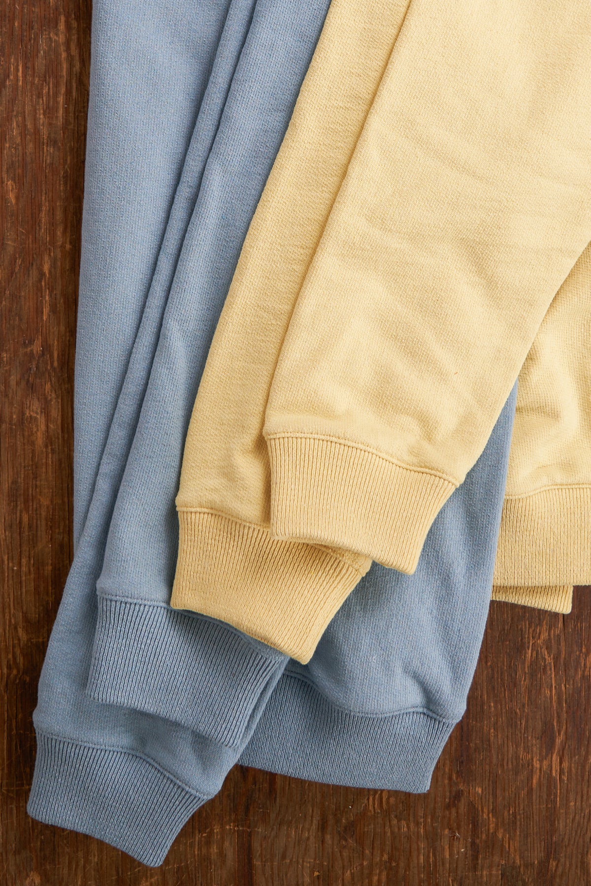 Amagansett Beach Upcycled Terry Cotton Sweater - Yellow Thistle