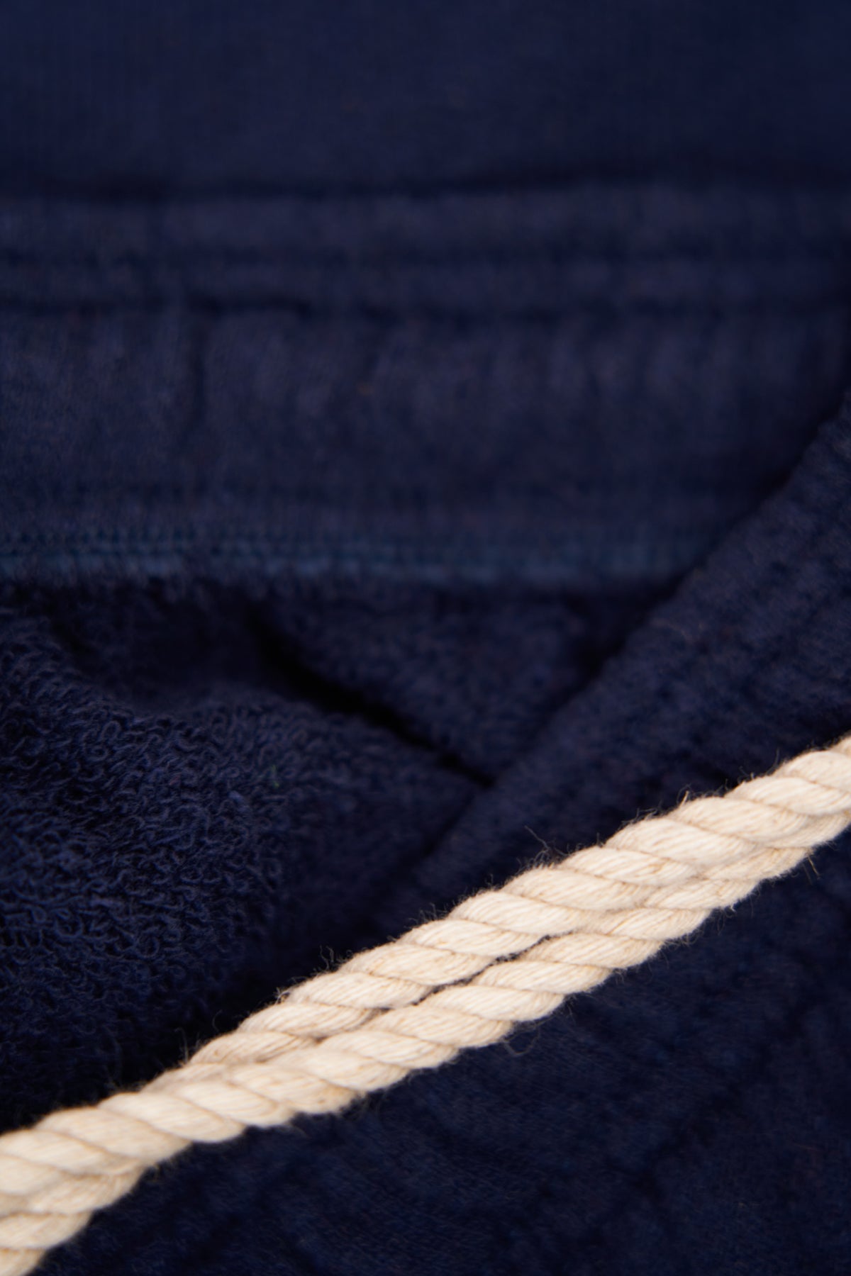 The Standard Short Upcycled Cotton Terry  - Navy