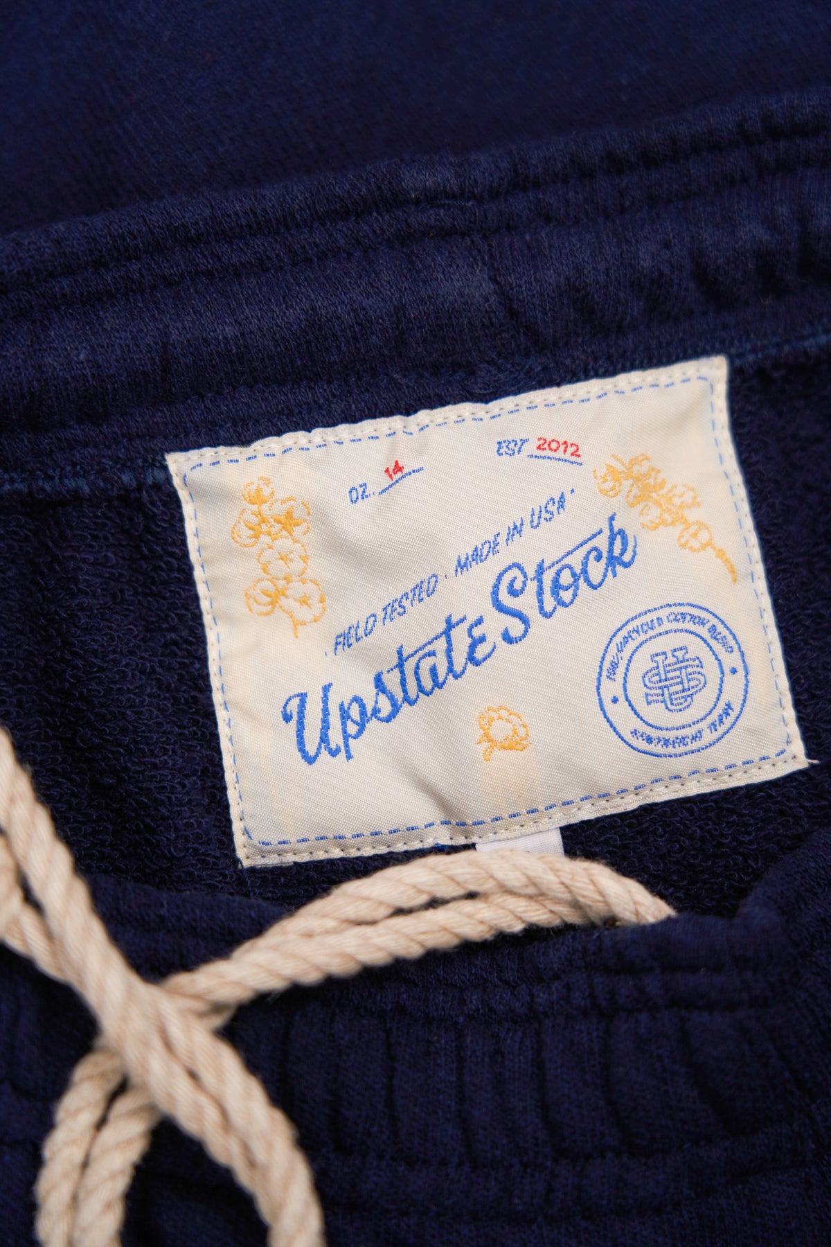 The Standard Short Upcycled Cotton Terry  - Navy