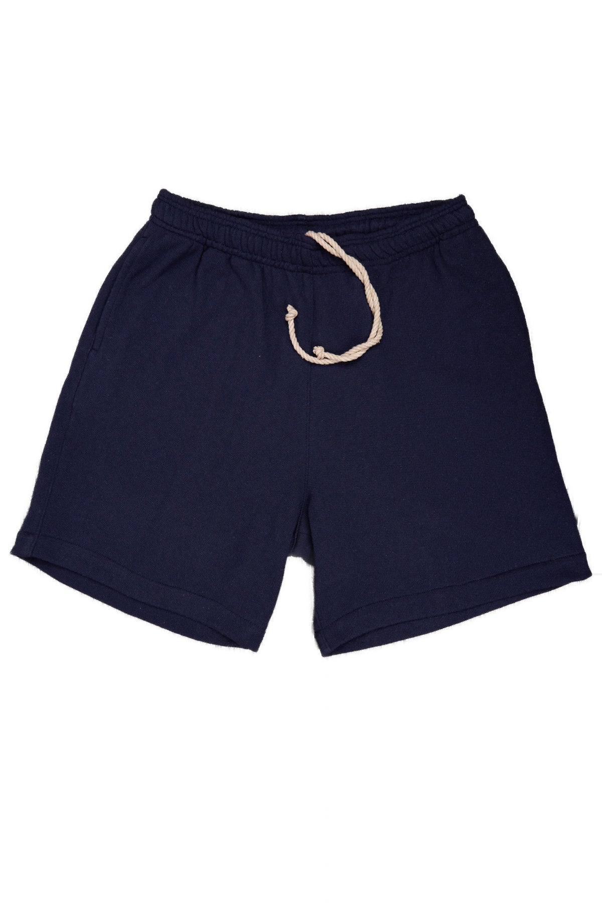 The Standard Short Upcycled Cotton Terry  - Navy