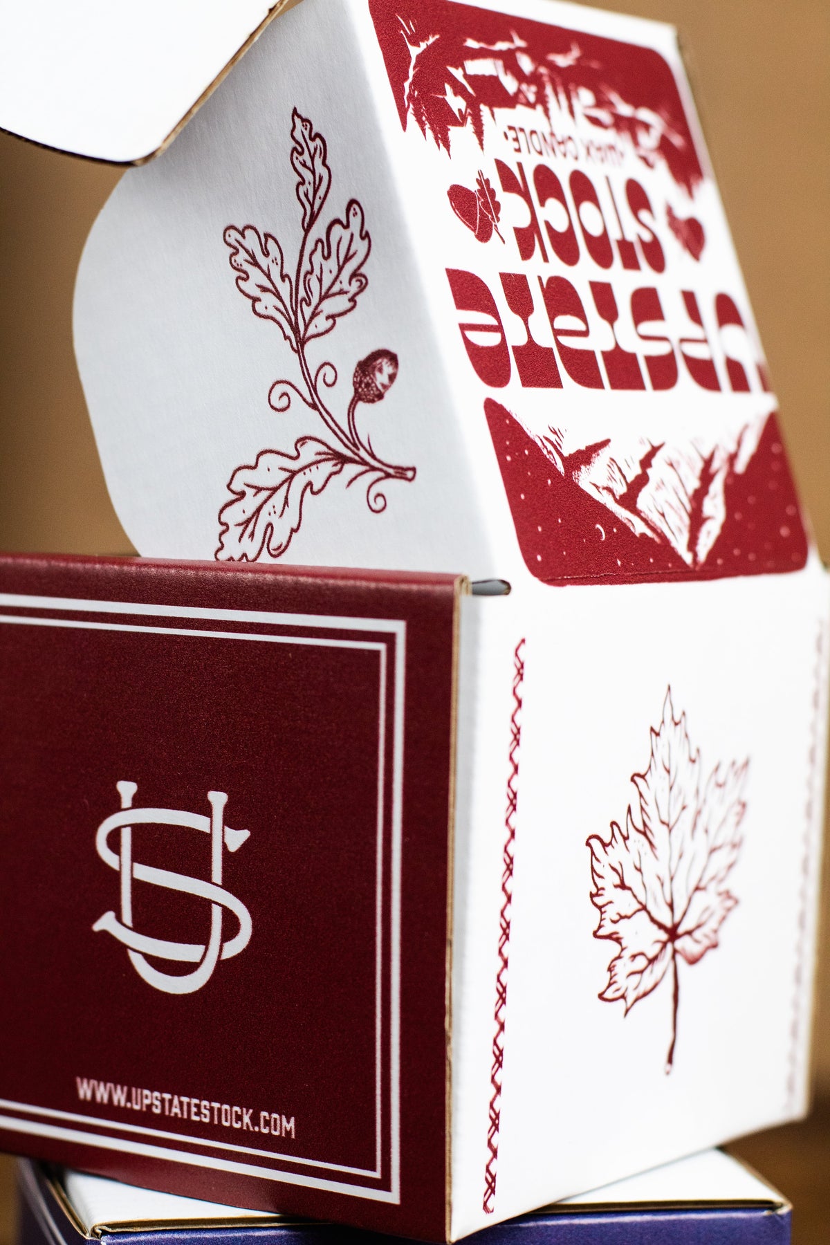 The Woods of Onondaga County - Ny Made Coconut Wax Candle - Amber