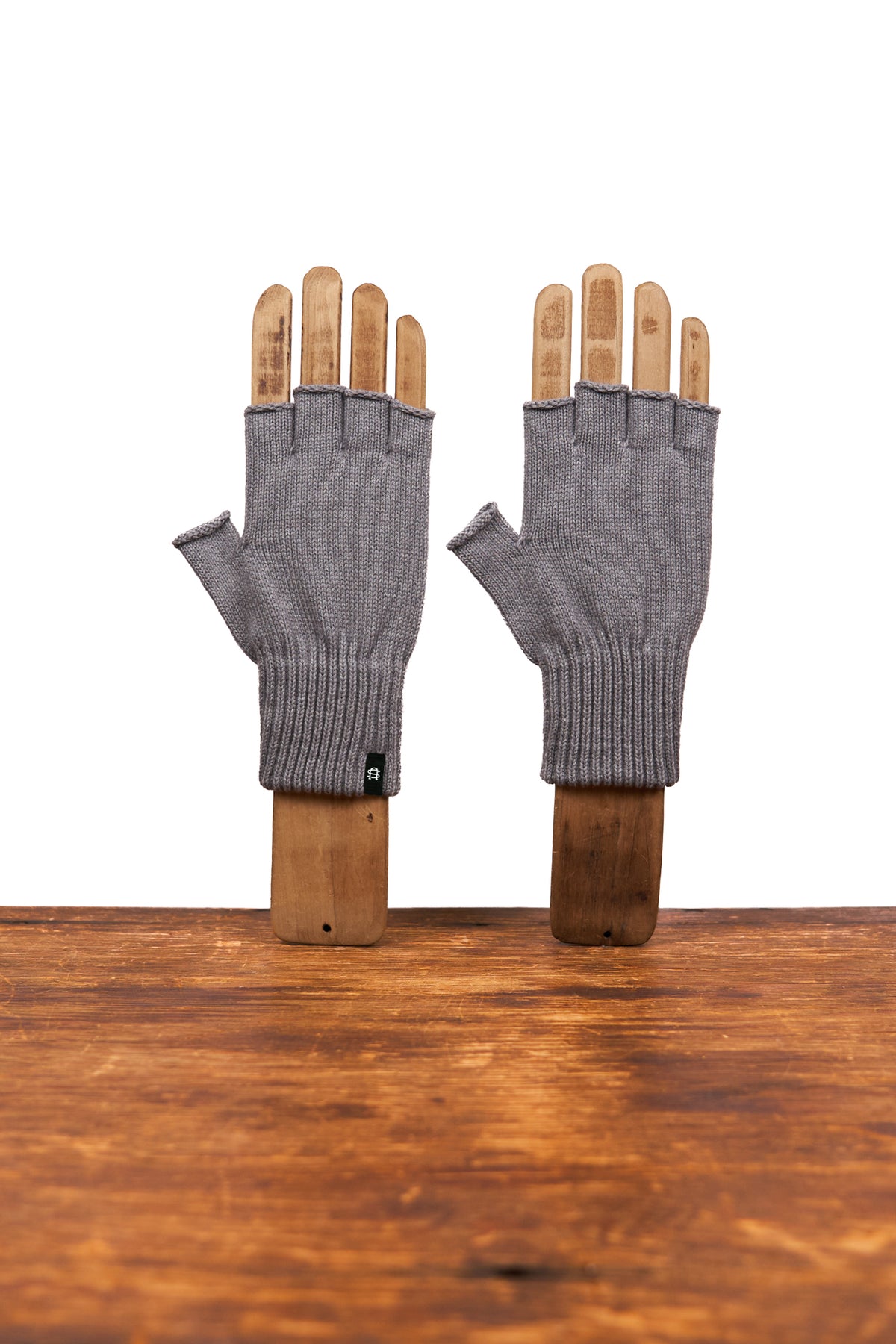 NEW Steel Merino Wool and Recycled PET Fingerless Gloves