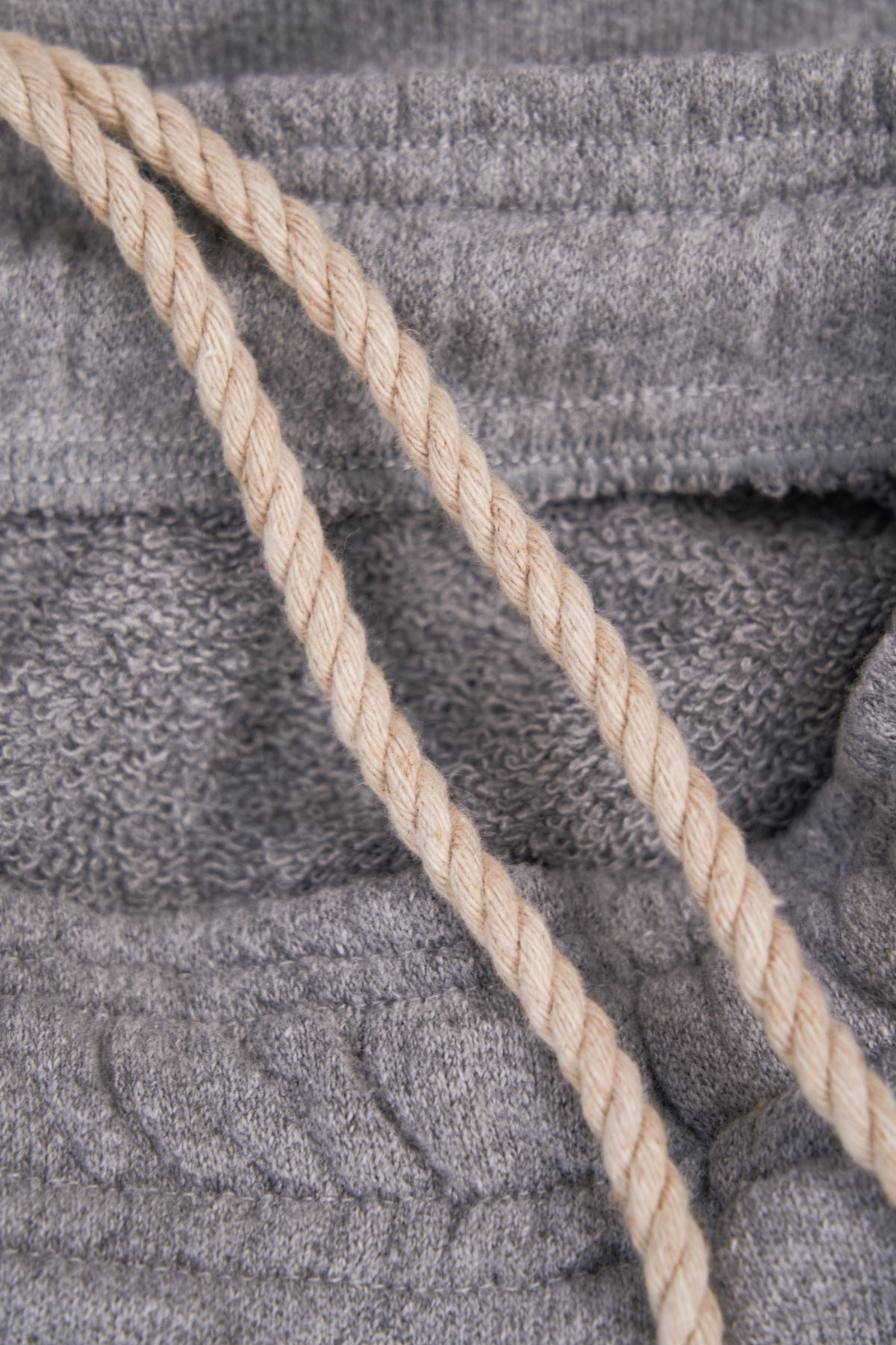 The Standard Short Upcycled Cotton Terry  - Creek Pebble Grey