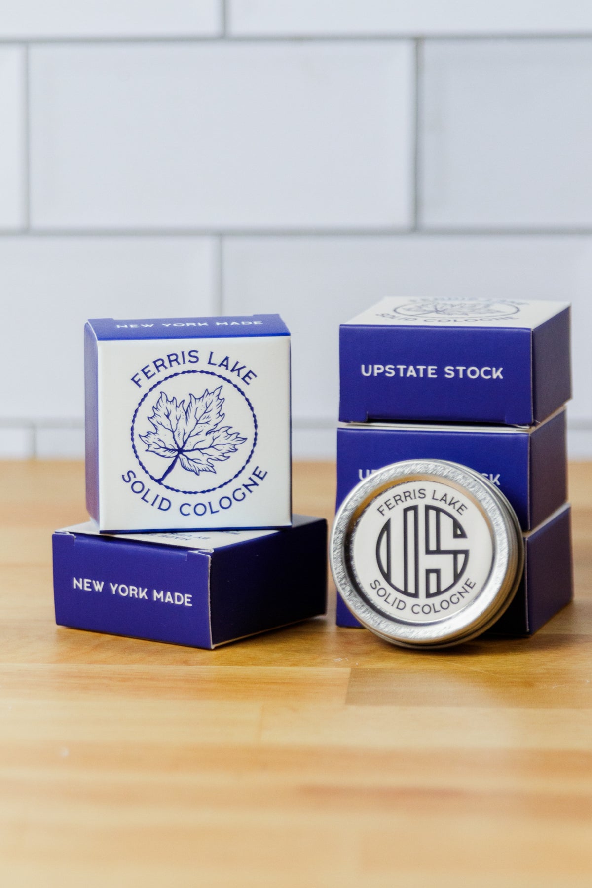 Ferris Lake Solid Cologne Pocket Refresher