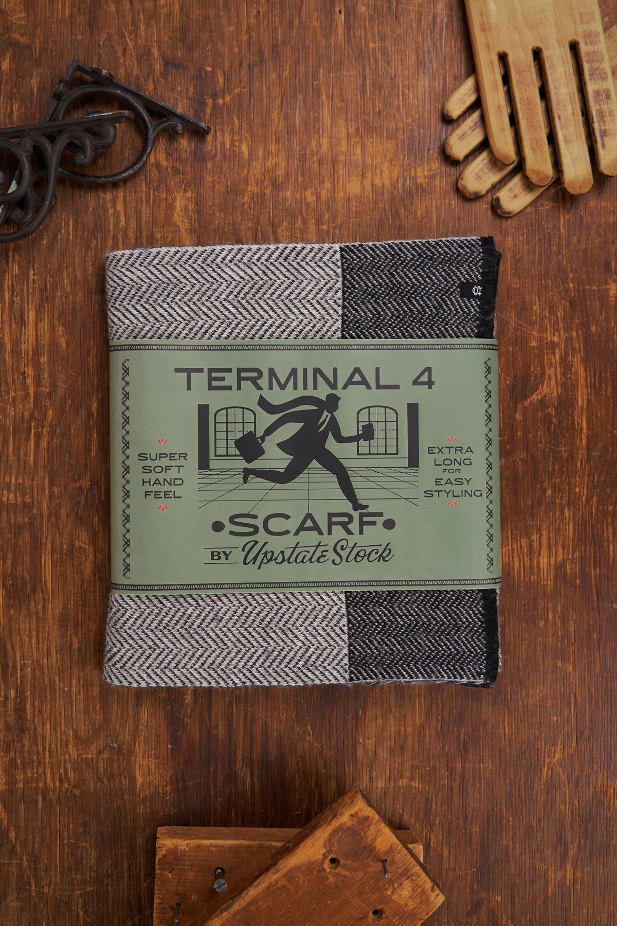 NEW Hemp Merino Wool and Recycled PET - Terminal 4 Scarf