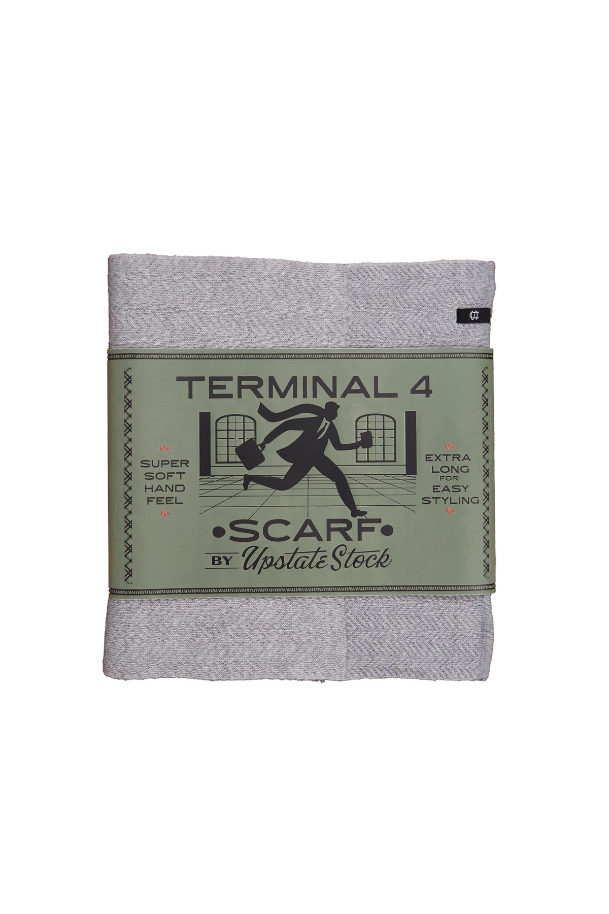 NEW Fog Merino Wool and Recycled PET Terminal 4 Scarf