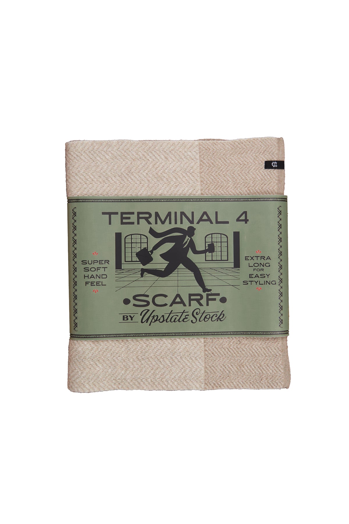 NEW Mushroom Merino Wool and Recycled PET - Terminal 4 Scarf