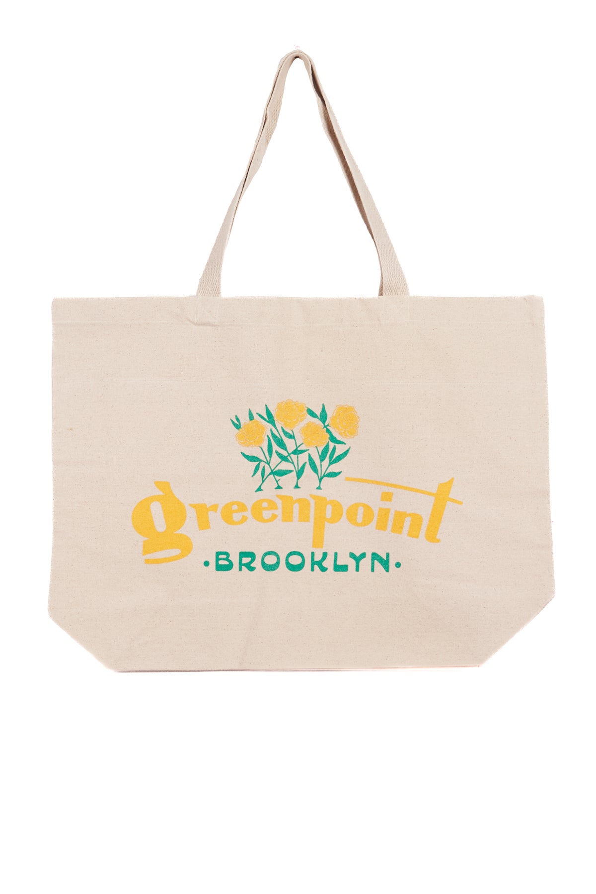 Large Tote Bag - GREENPOINT FLOWERS
