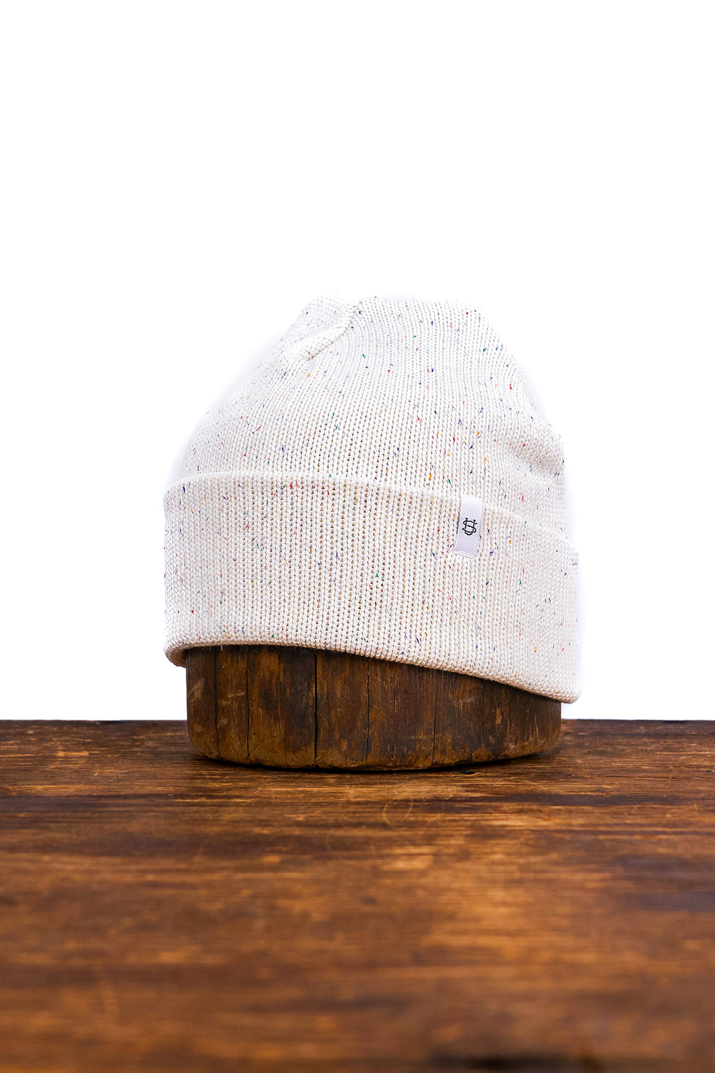 Confetti Easy Fit Fine Gauge Upcycled Cotton Beanie - S/M  display picture 3