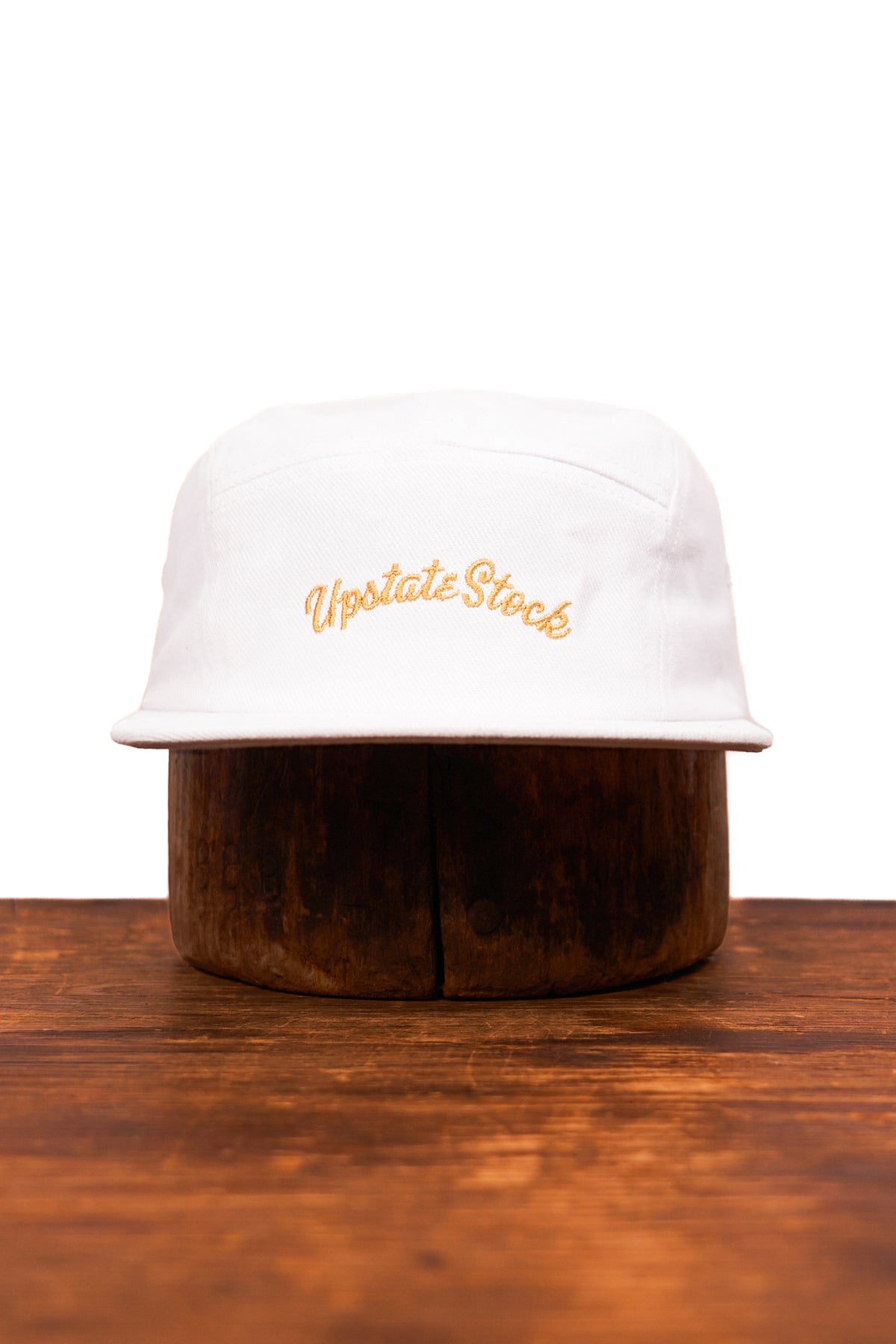 5-Panel Camper Hat - ARCH LOGO - WHITE