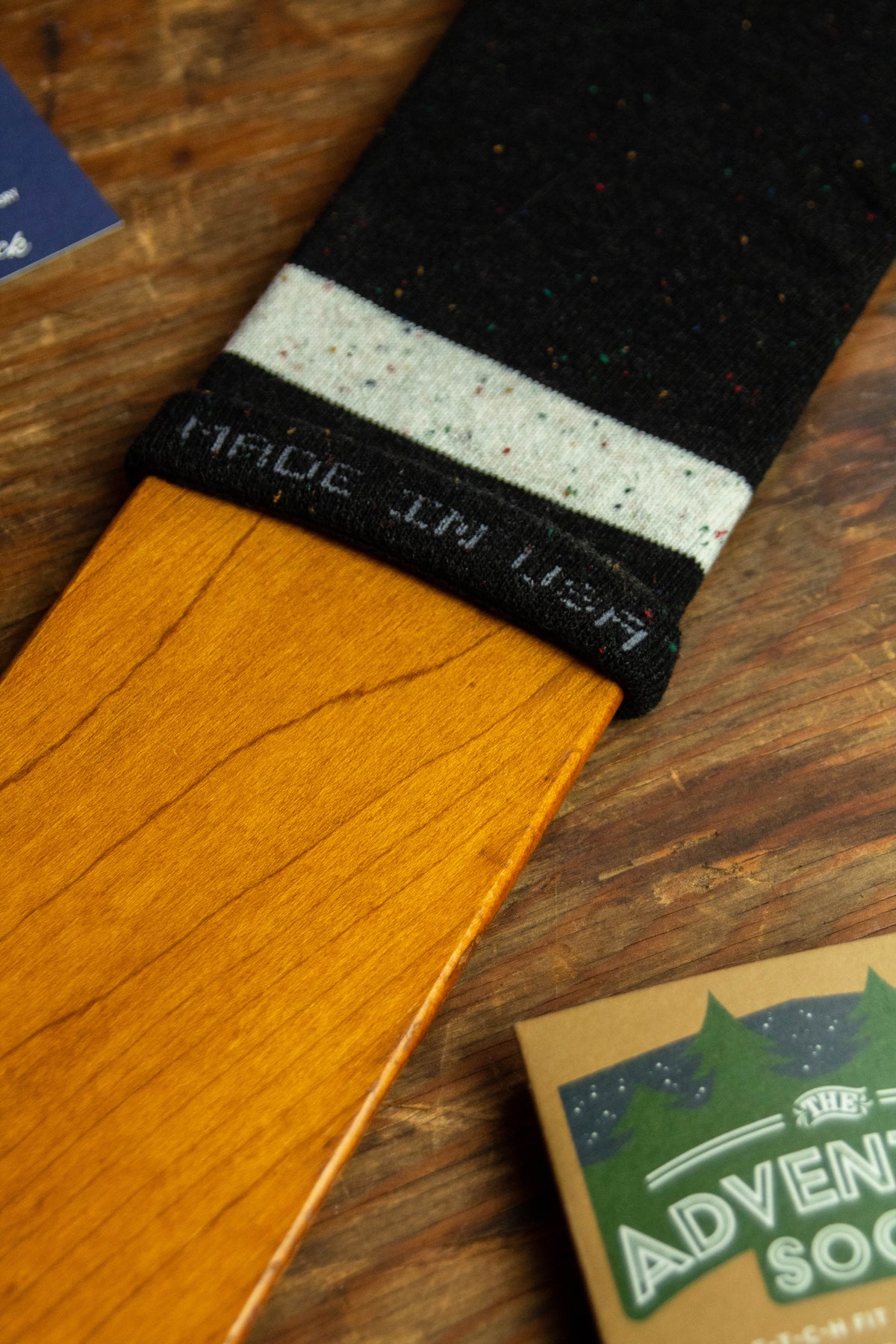 The Adventure Sock  MIX THREE PACK - Super Fine Gauge Recycled Cotton Sock