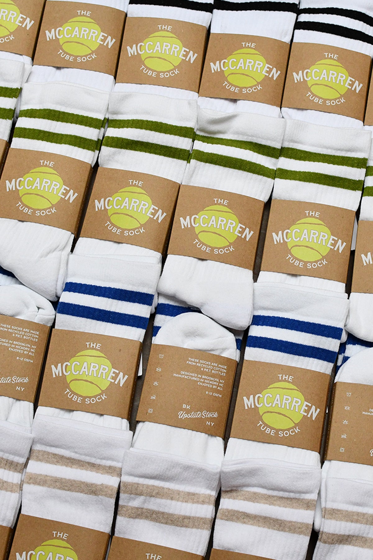 The McCarren Tube Sock - Multi 6-Pack