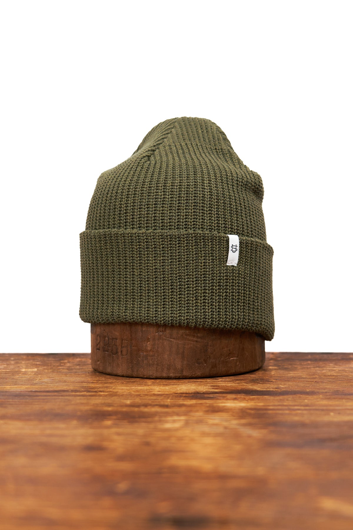 NEW  Thicket Green Upcycled Cotton Watchcap