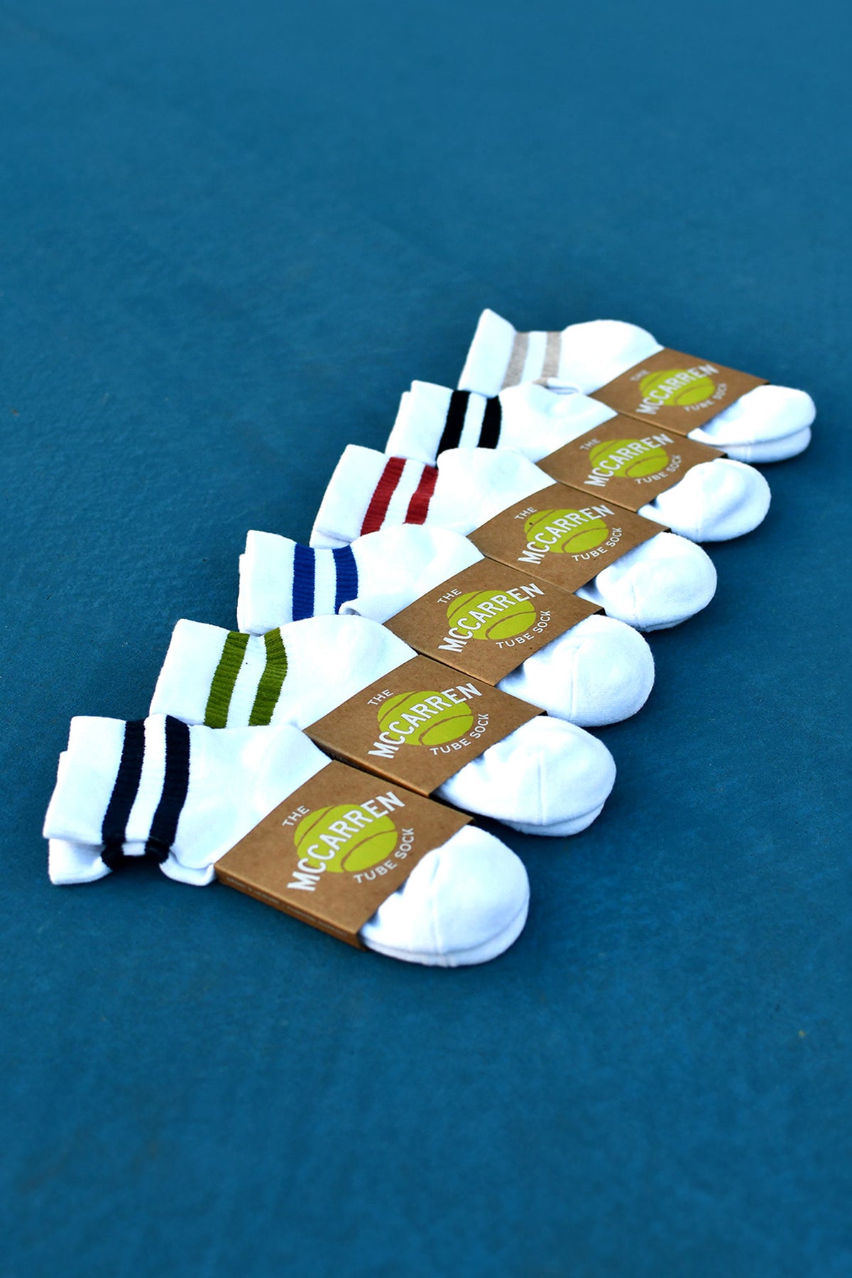 The McCarren Tube Sock - QTR - Multi 6-Pack
