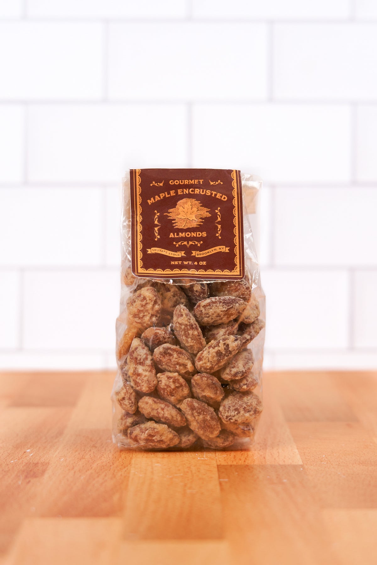 Upstate Stock Maple Collection - ALMONDS, CASHEWS, PEANUTS, and WALNUTS